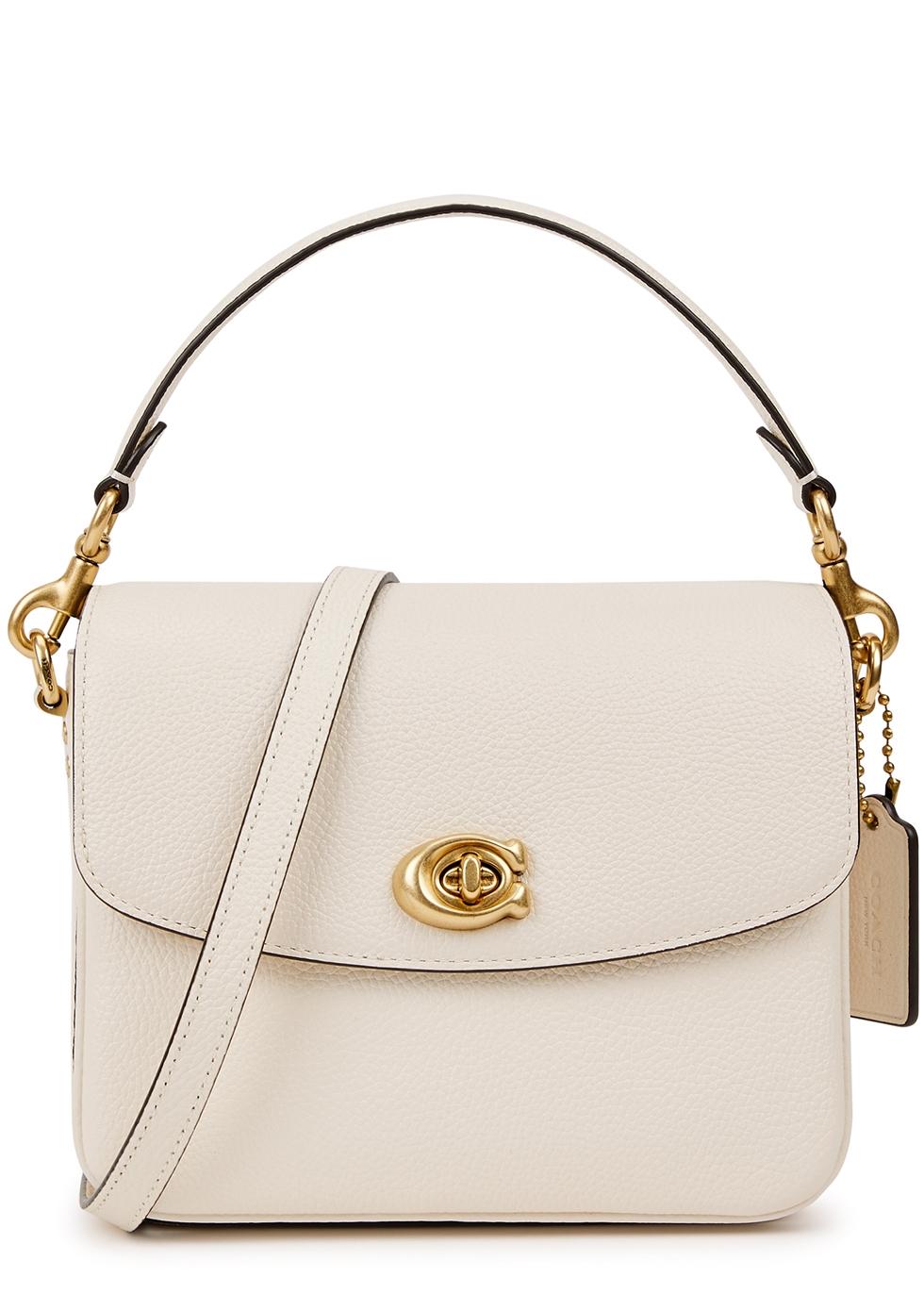 COACH Cassie Leather Crossbody Bag in Natural Lyst