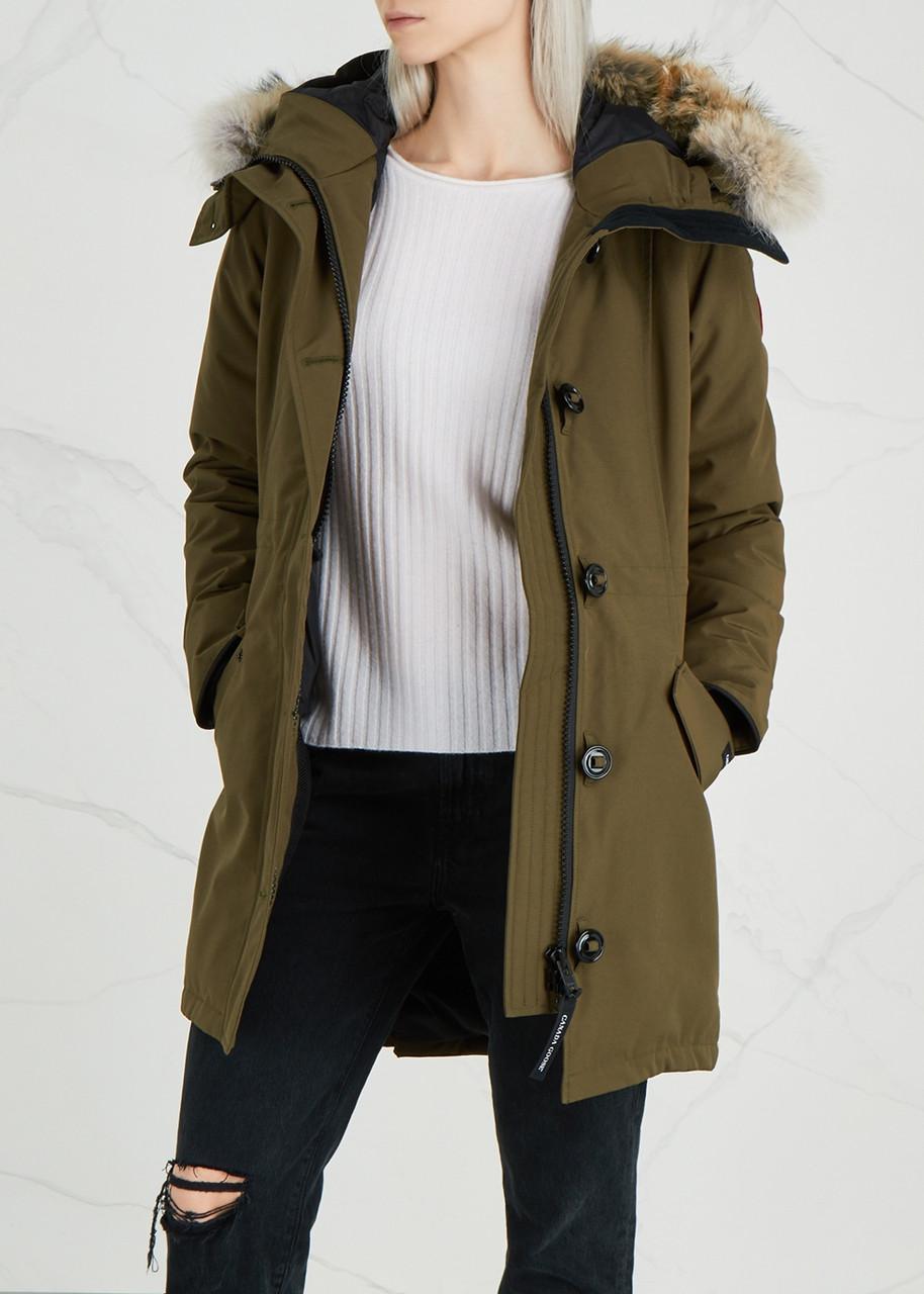Canada goose rossclair green cheap
