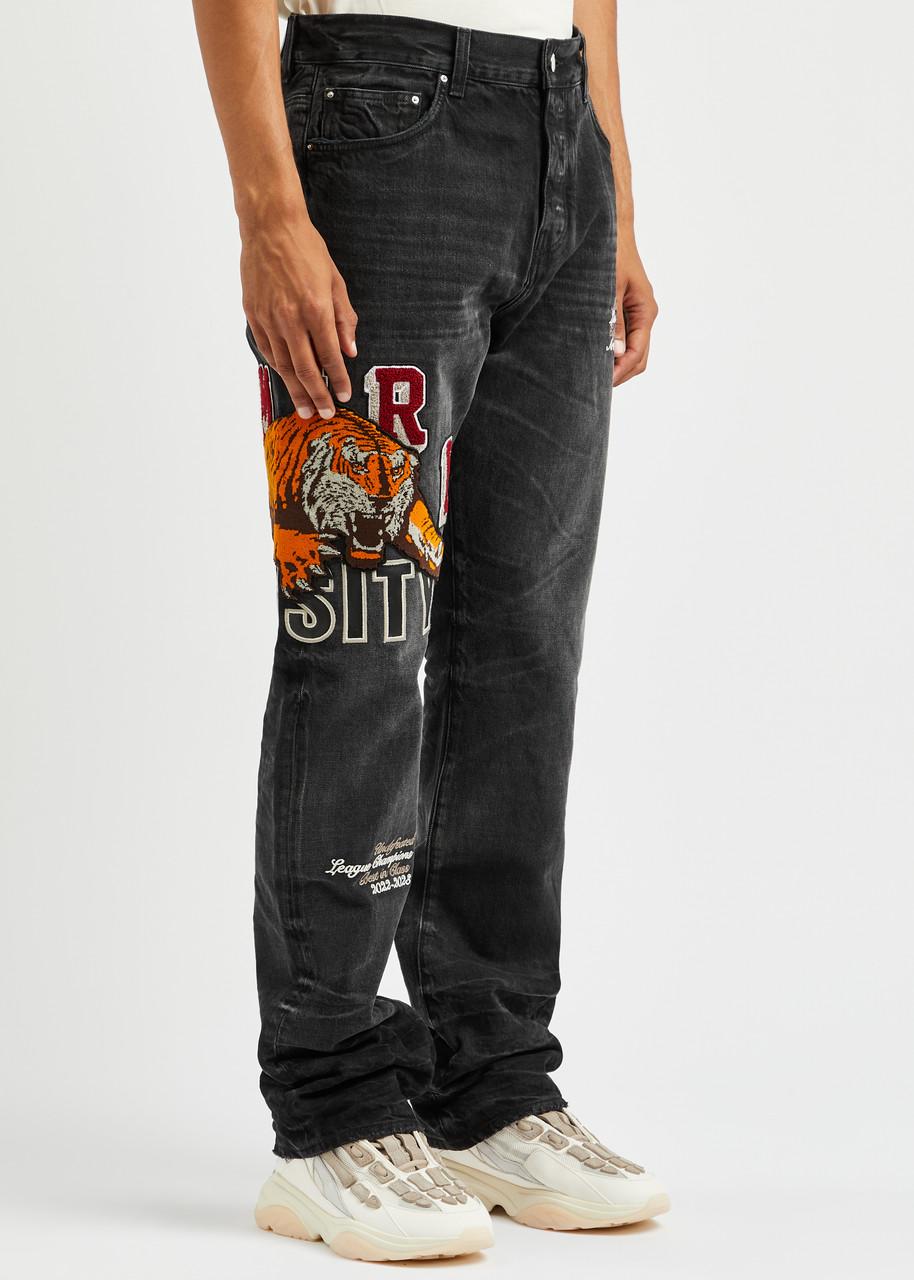 Amiri hotsell tiger jeans