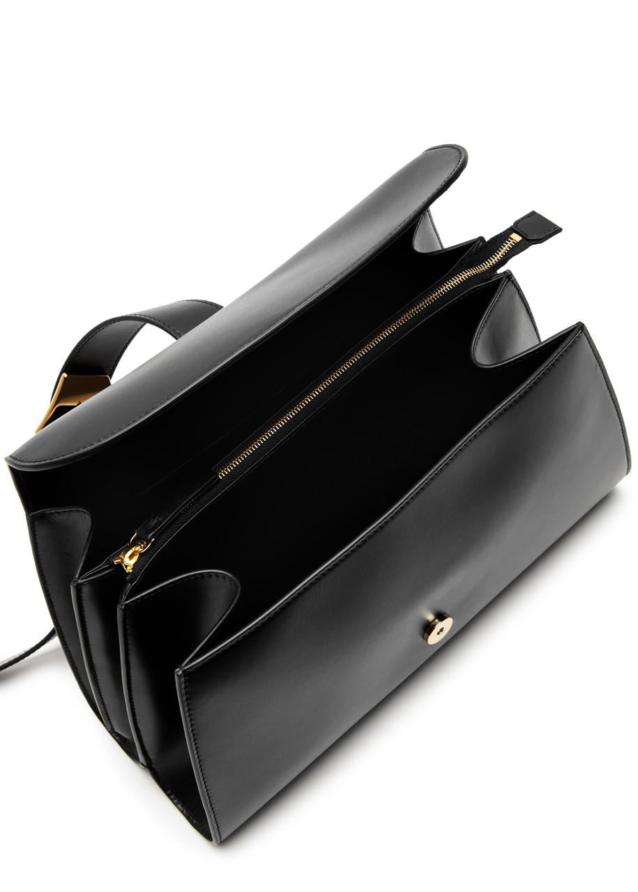 【THE ROW】Isla Bag in Leather The Row Isla Leather Clutch in Black | Lyst