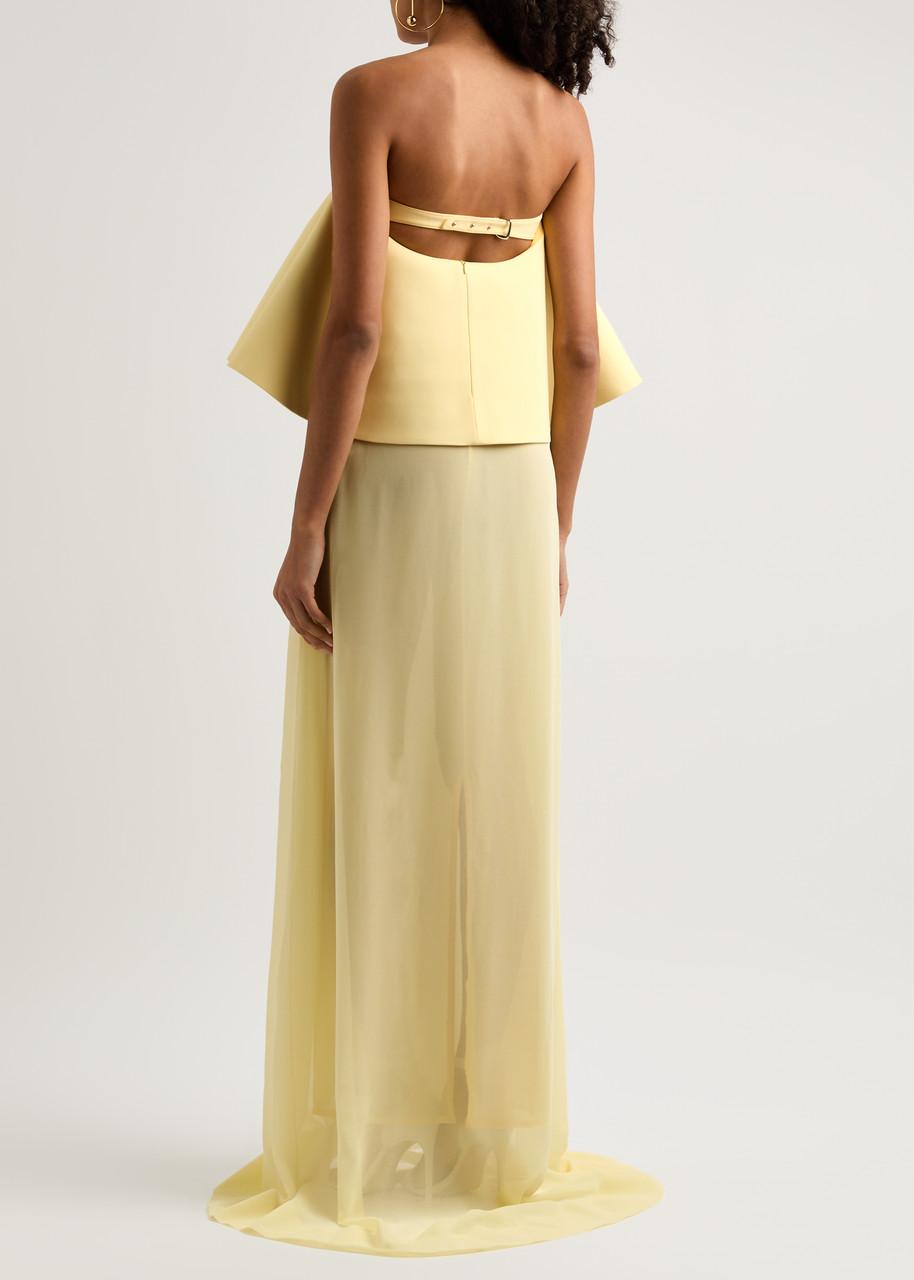 Jacquemus La Robe Peplo サテンロングドレス La robe peplo サテンロングドレス - Jacquemus - レディース