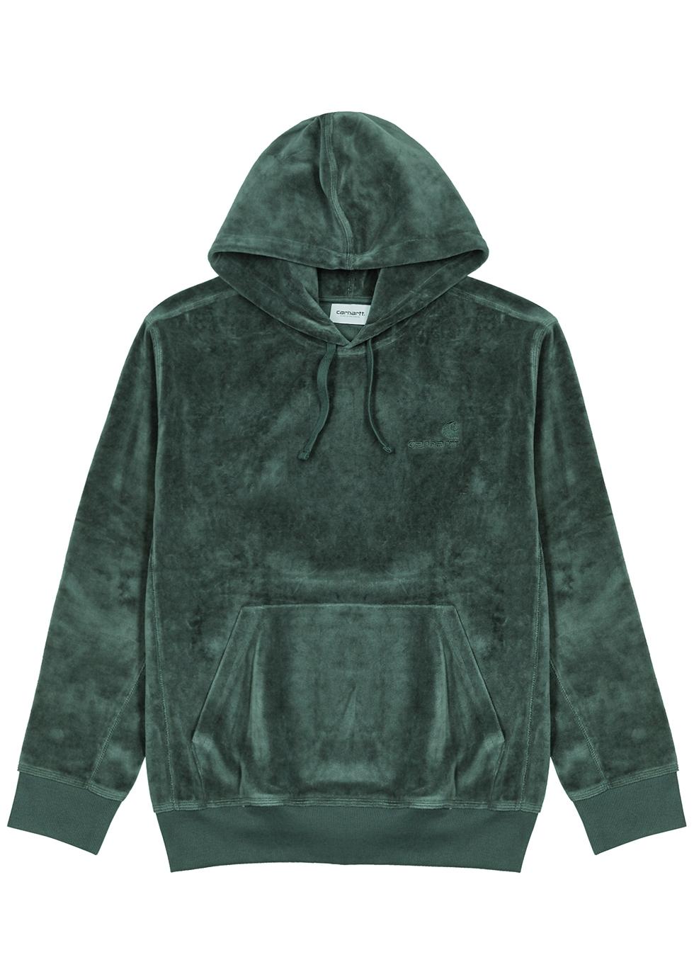 carhartt velour hoodie