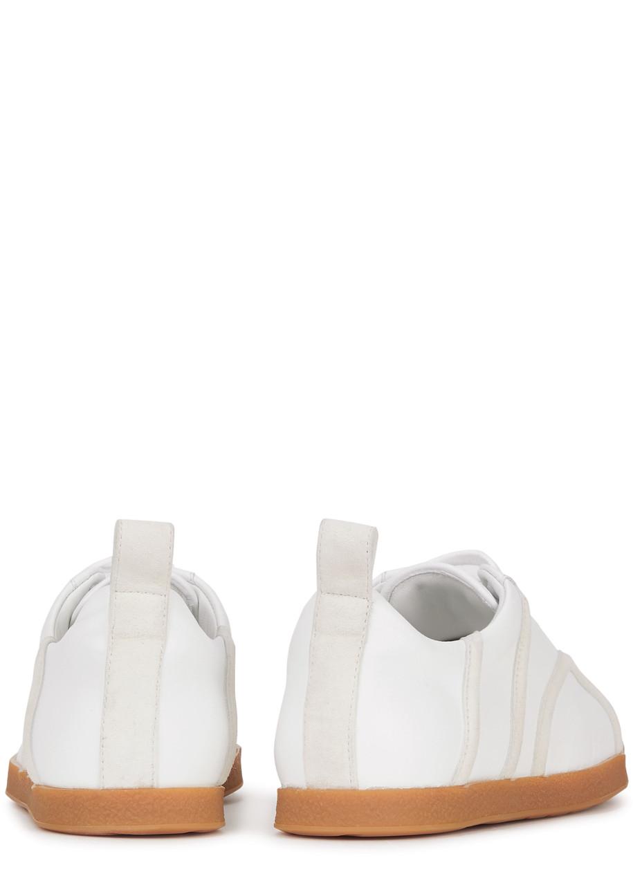TOTEME Toteme Panelled Leather Sneakers in White | Lyst