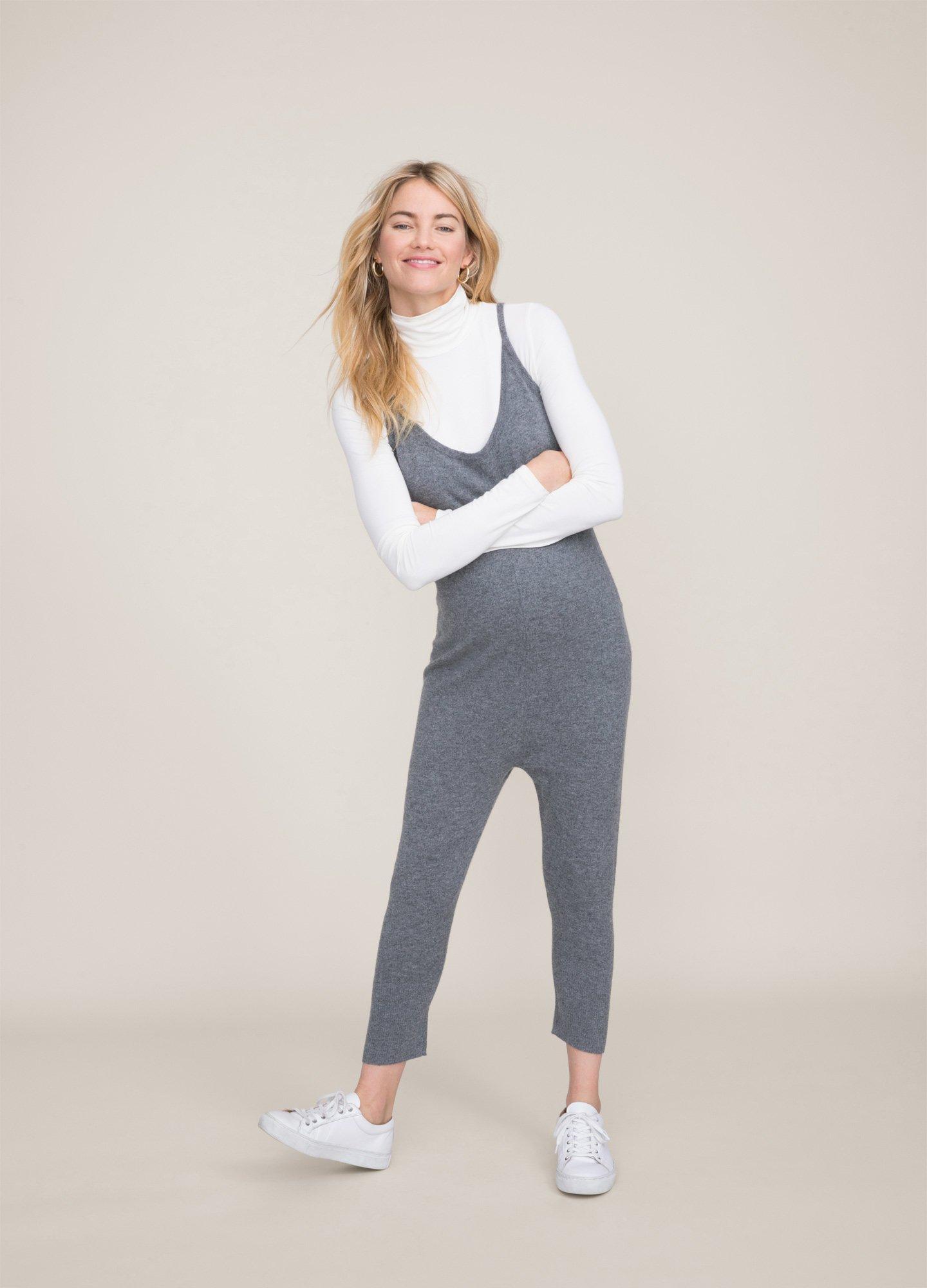 HATCH Cashmere Maternity The Onesie in Charcoal (Gray) Lyst