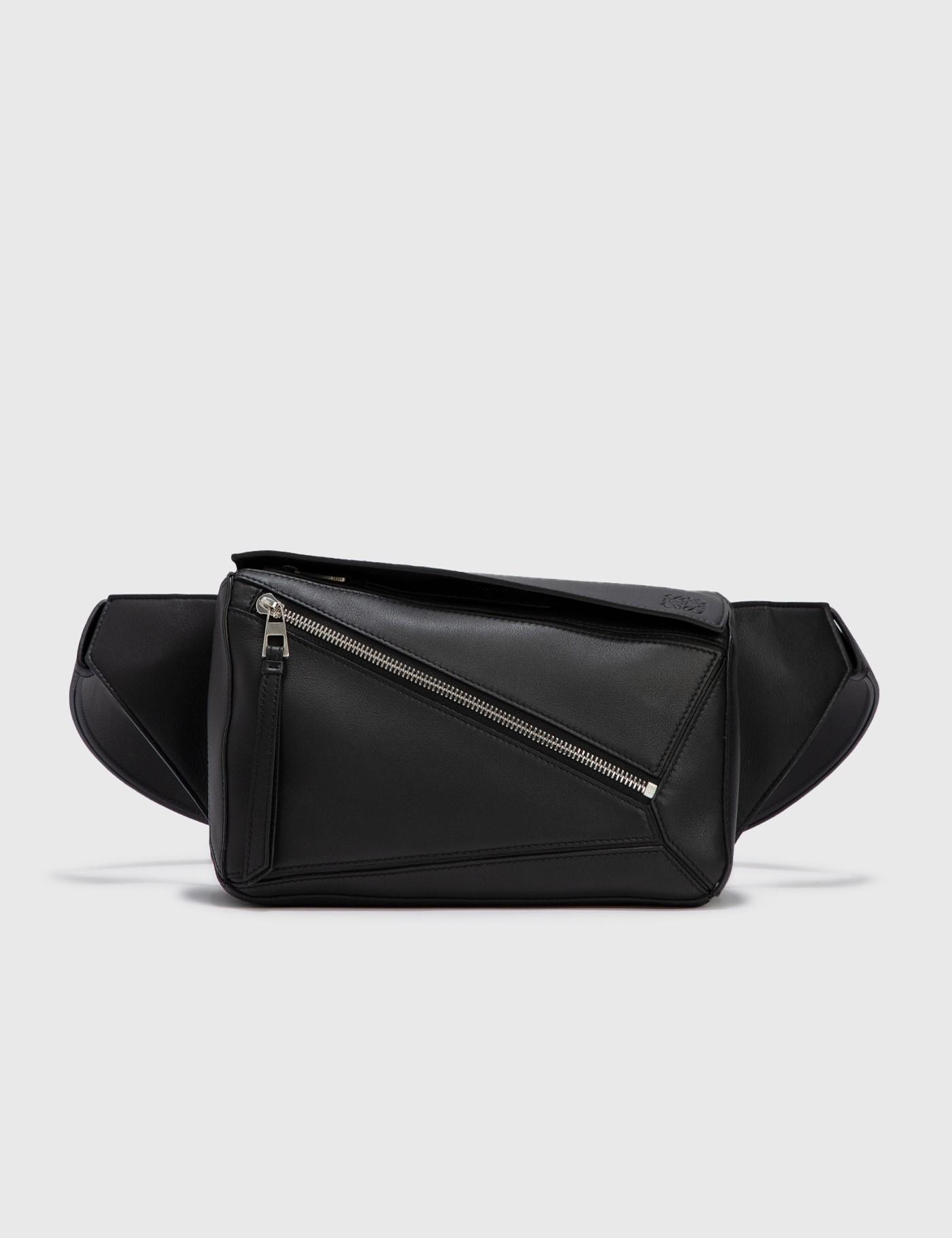 Loewe Small Puzzle Bumbag in Black for Men | Lyst