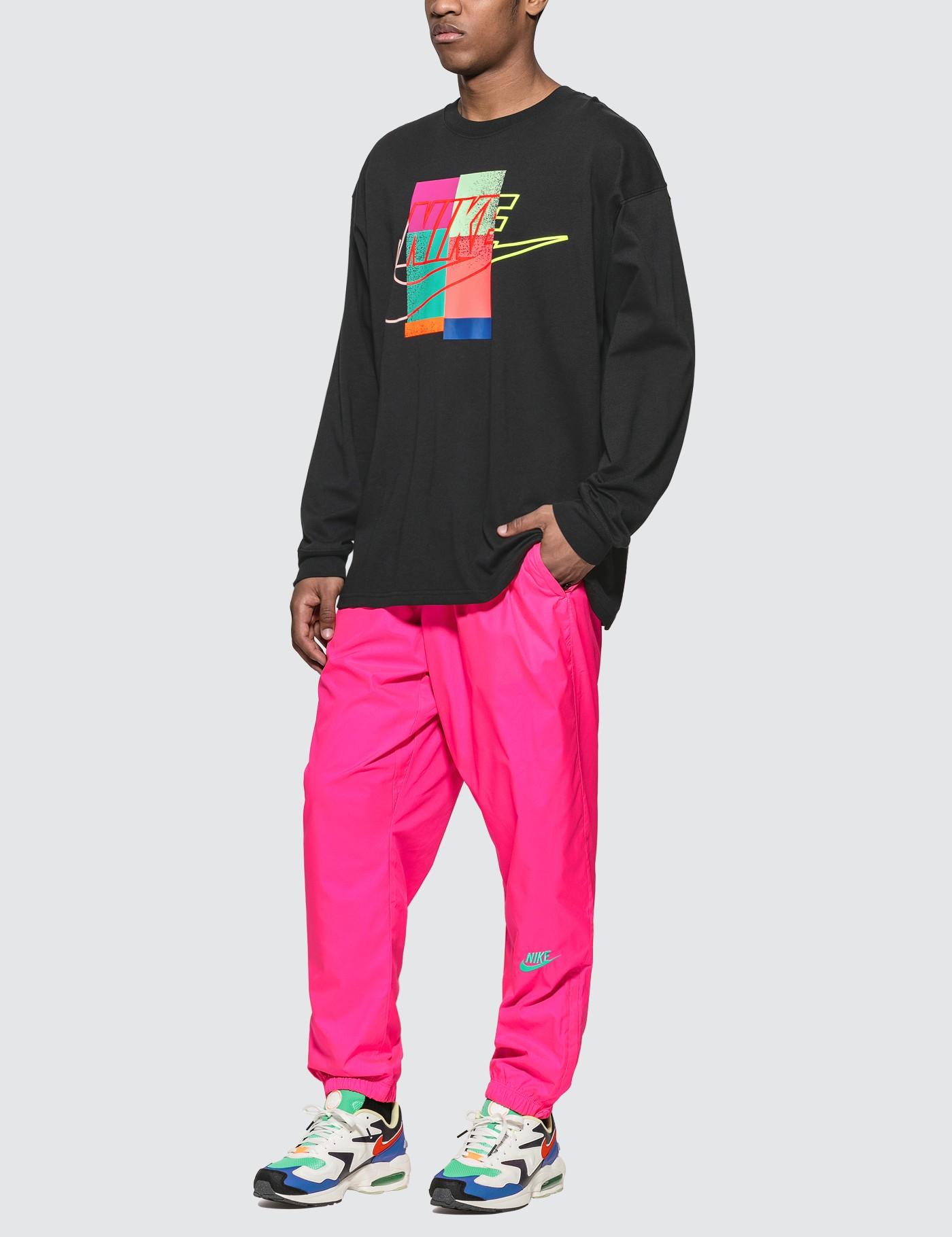 Nike Satin X Atmos Track Pants in Pink for Men - Lyst