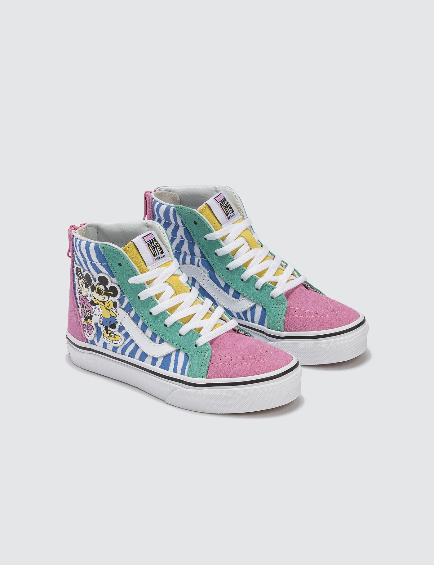Vans Lace Disney X Sk8hi Zip Kids for Men Lyst