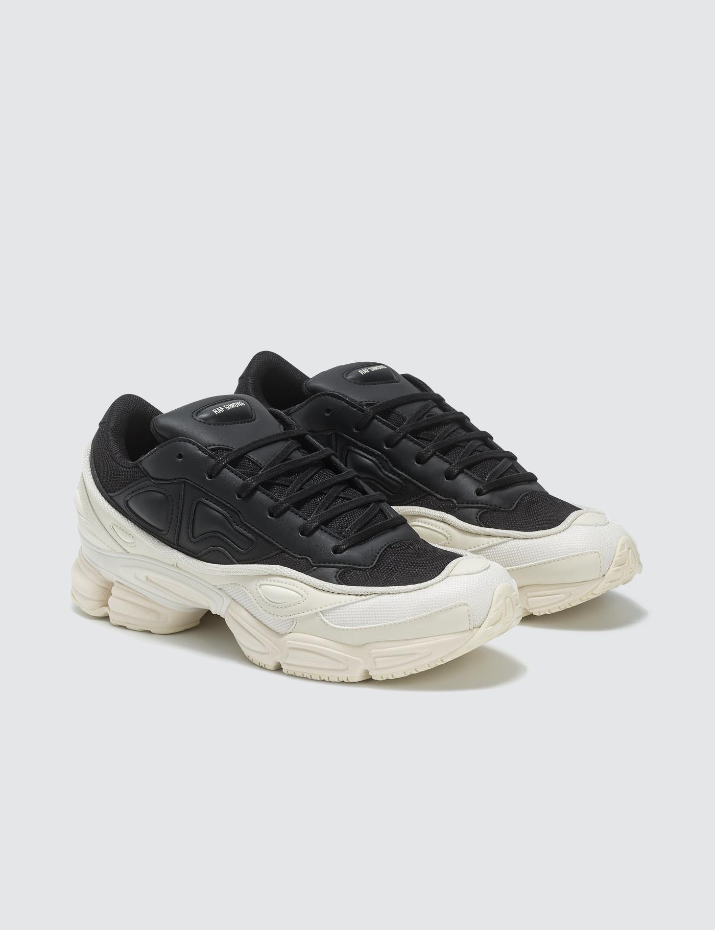 raf simons ozweego black and white