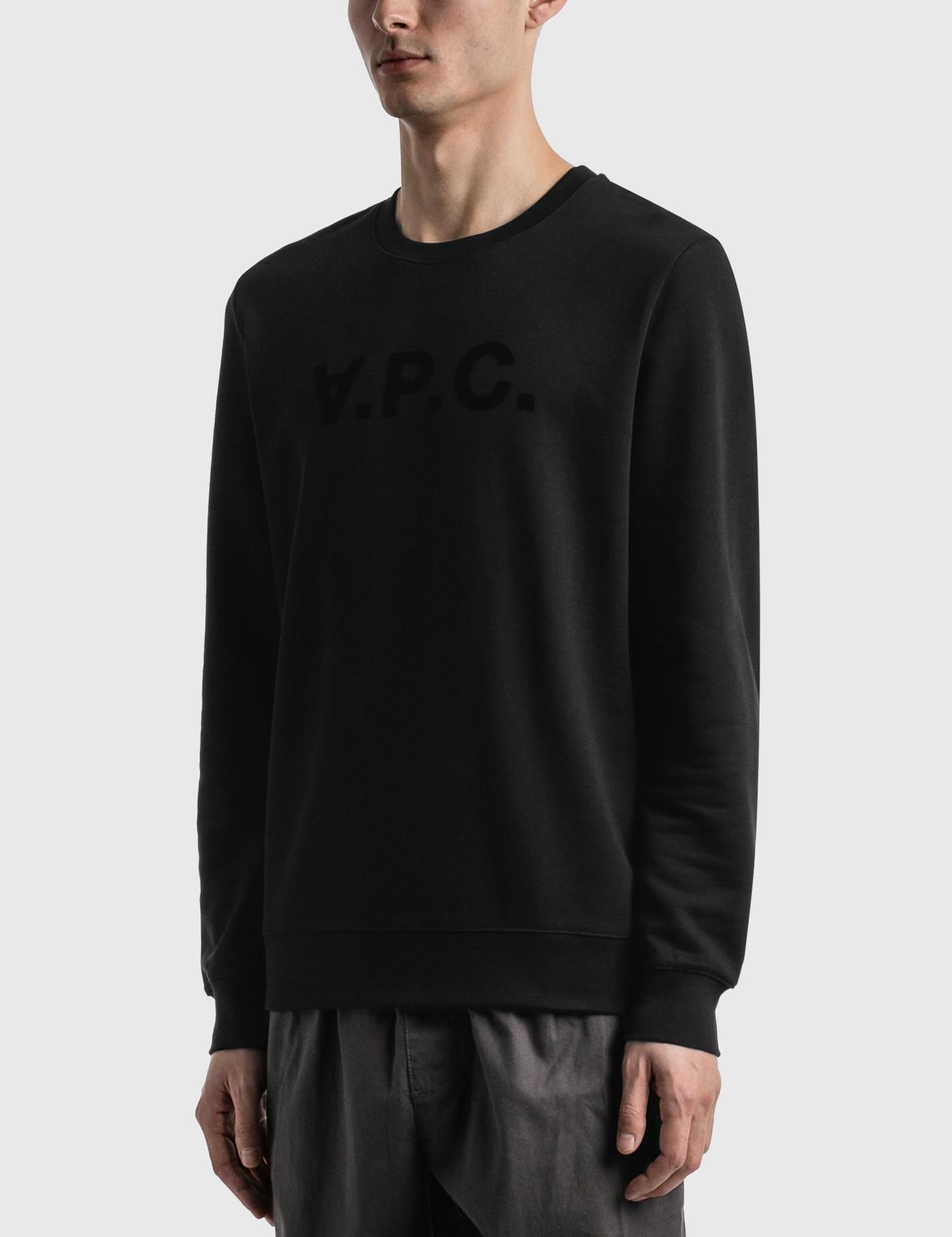 A.P.C. Vpc Sweatshirt in Black for Men - Lyst