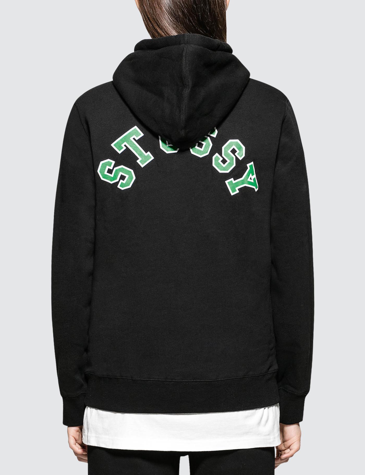 stussy college arch hoodie