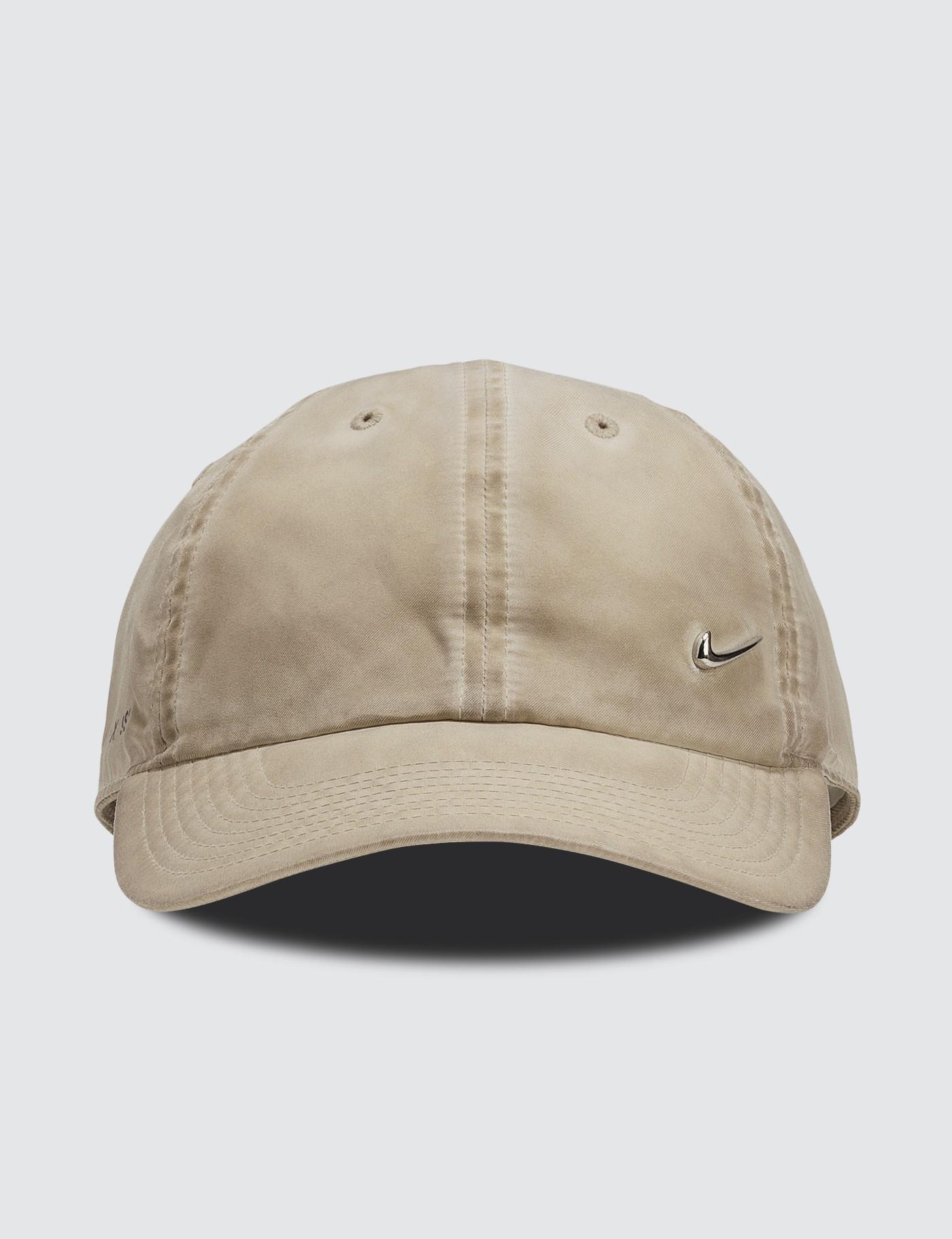 beige nike hat