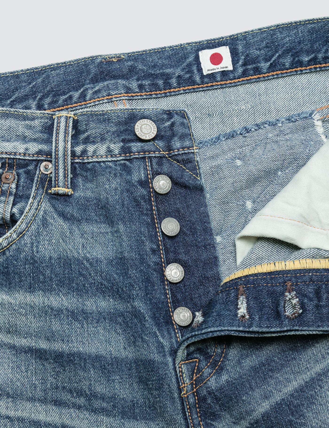  Levi s  Denim Made  In Japan  501  Tapered Nabeyaki Jeans in 