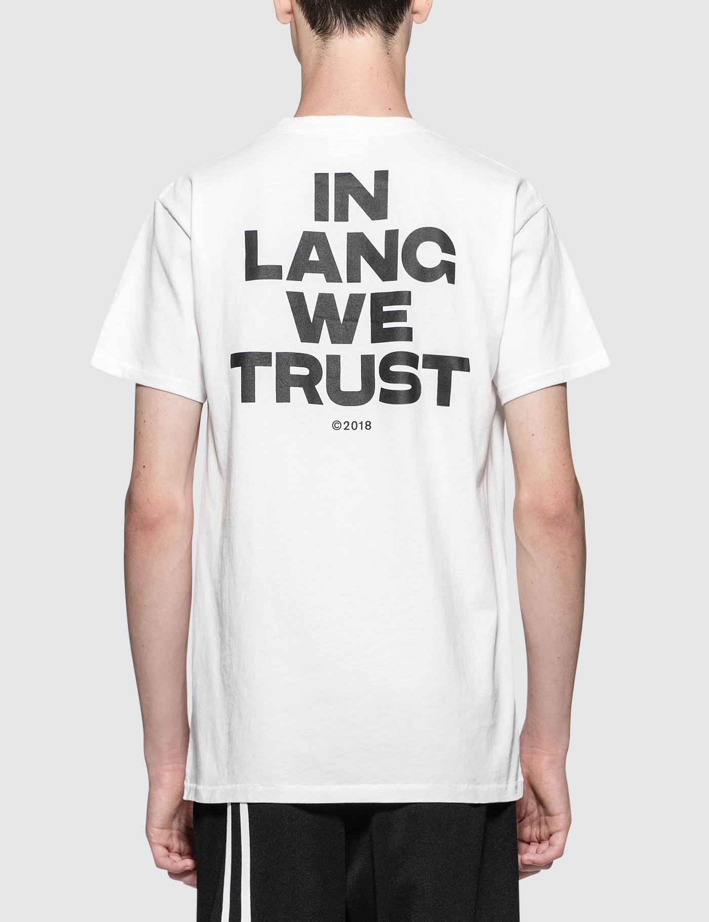 in lang we trust hoodie meaning