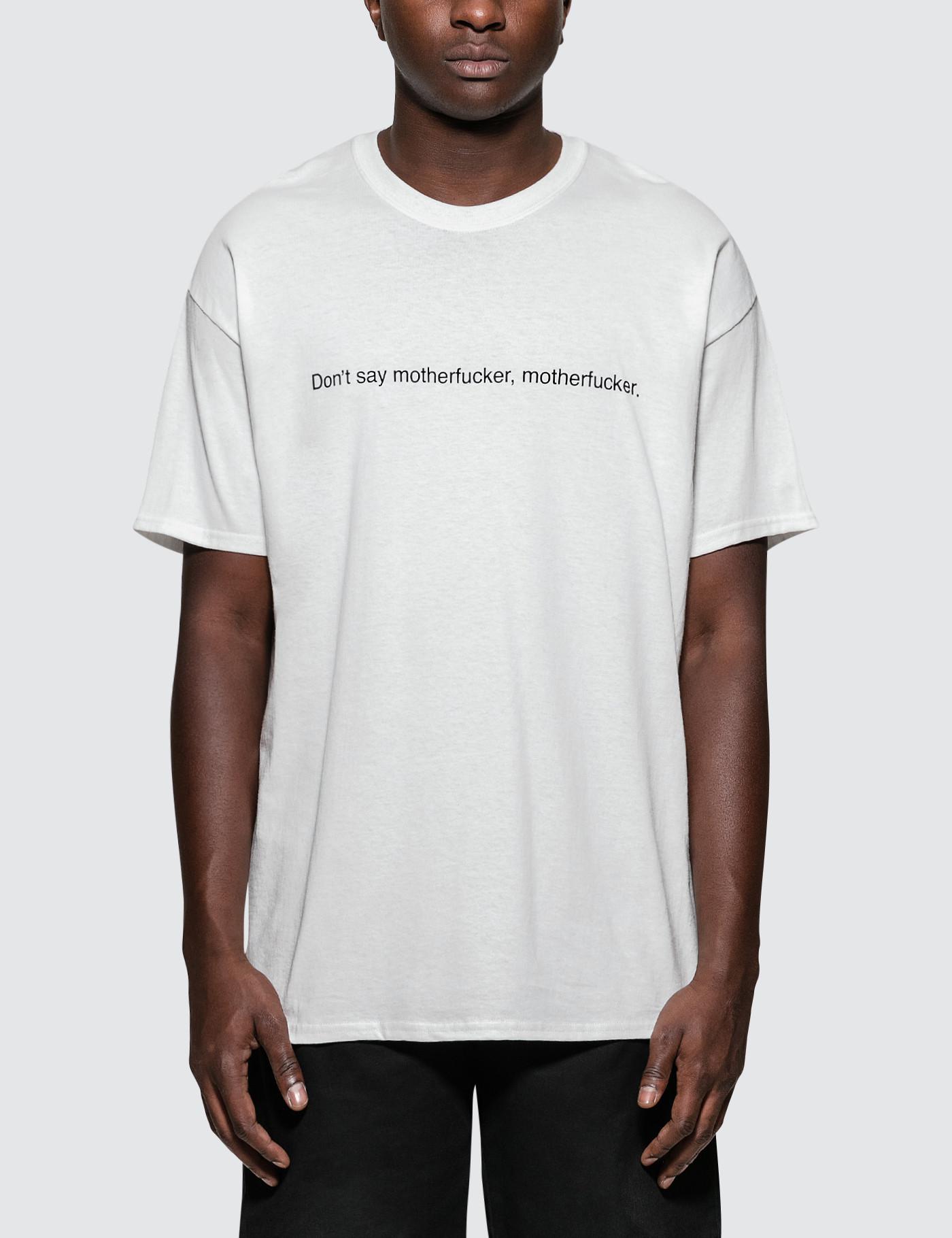 usually dressed in black t shirt