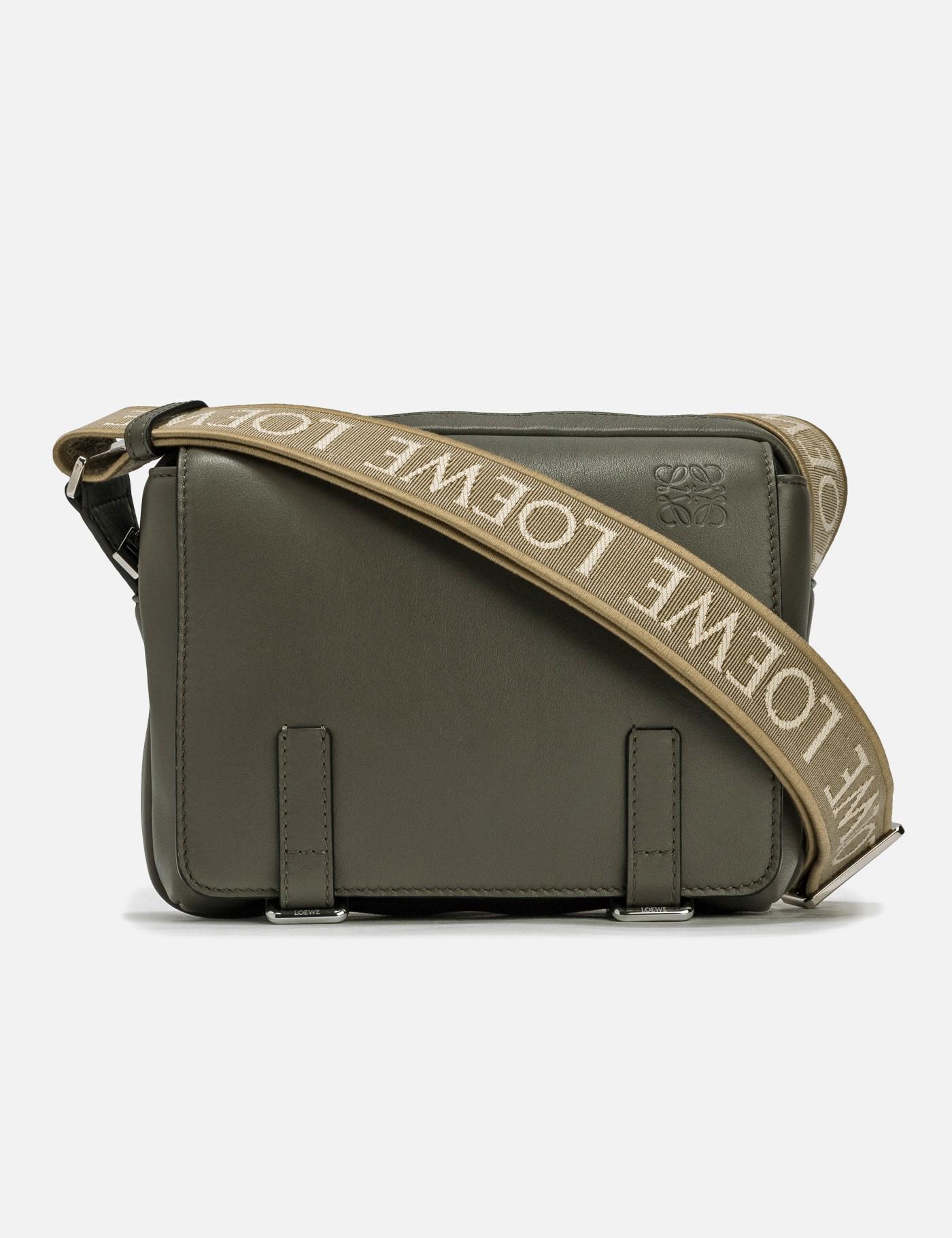 Loewe Xs Military Messenger Bag in Green for Men Lyst