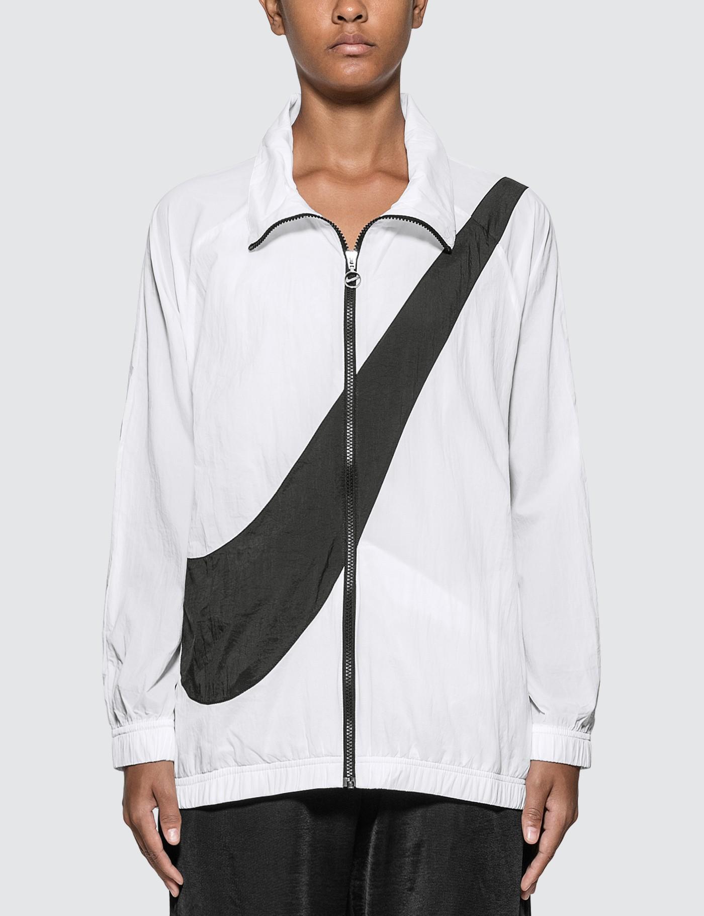 all white nike jacket