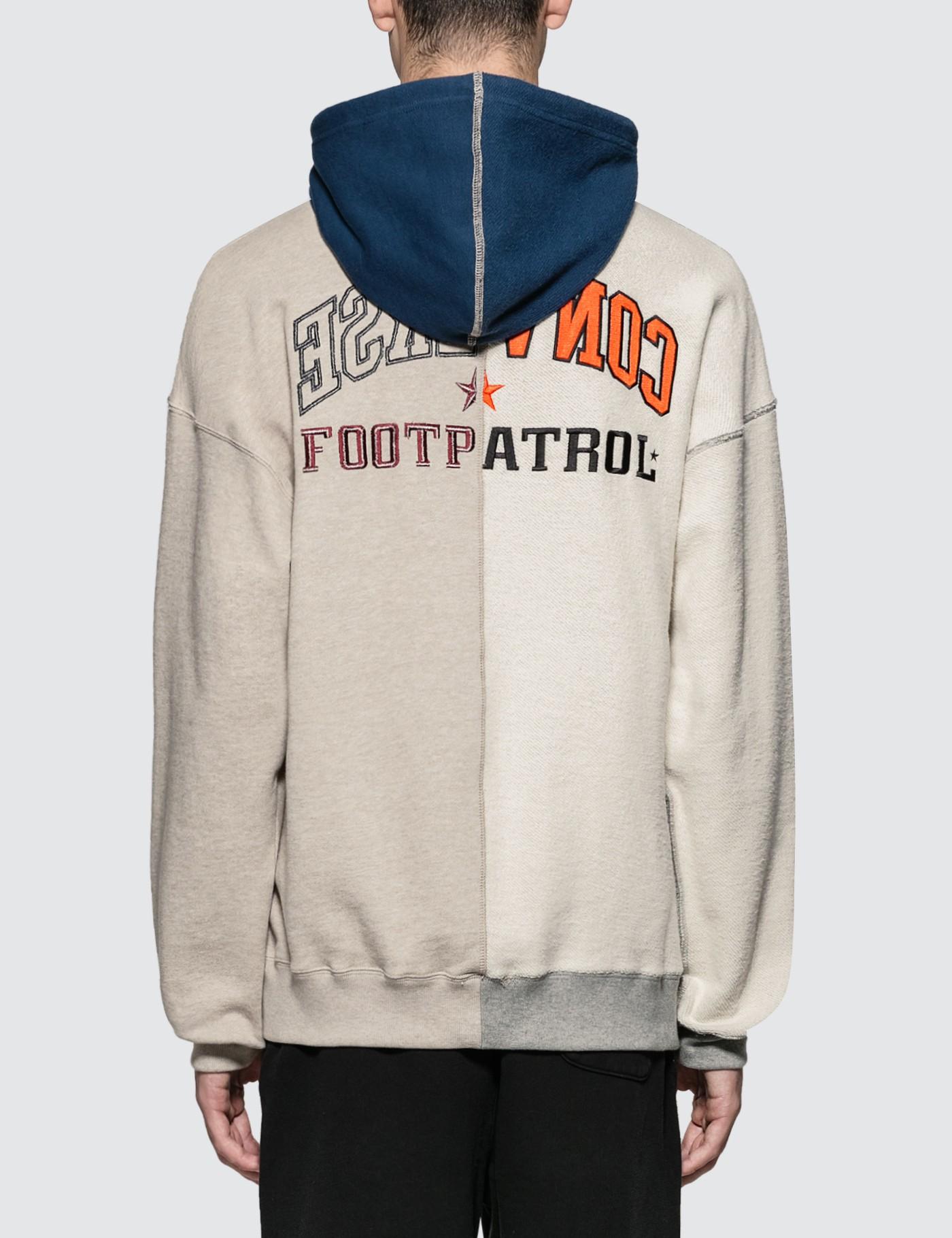 X Footpatrol Split Pullover Hoodie 