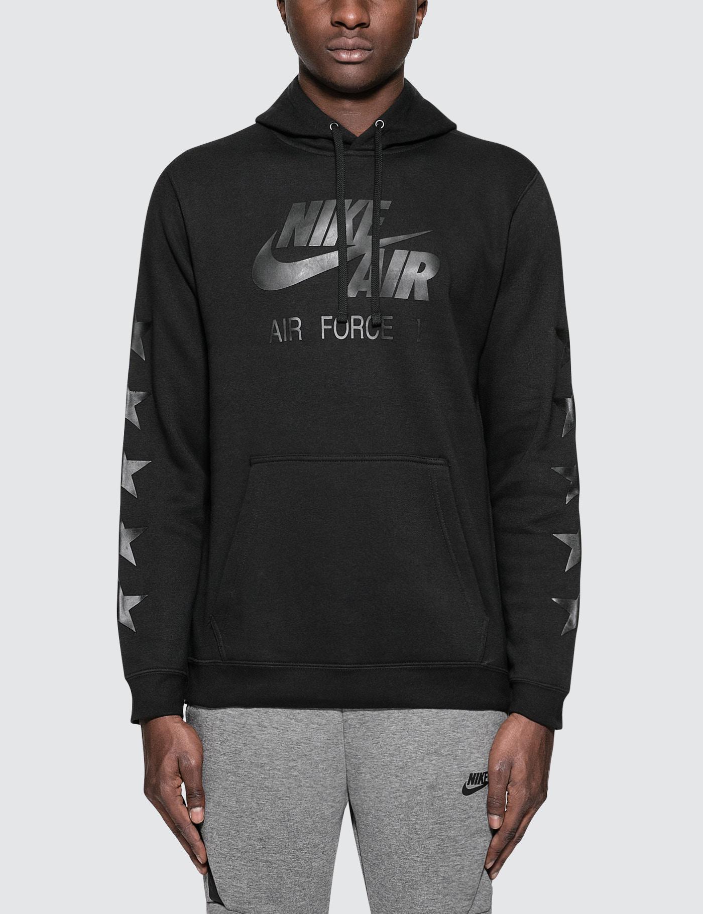 Lyst - Nike Nsw Club Fleece Af1 Hoodie in Black for Men