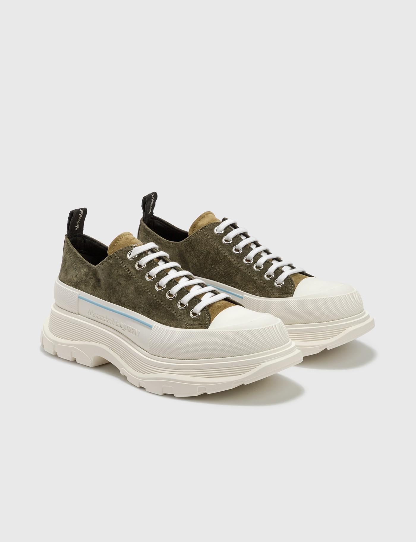 alexander mcqueen tread slick platform sneakers