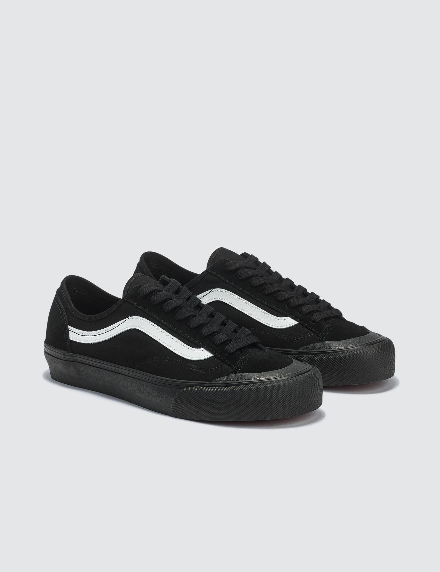 vans style 36 decon sf black
