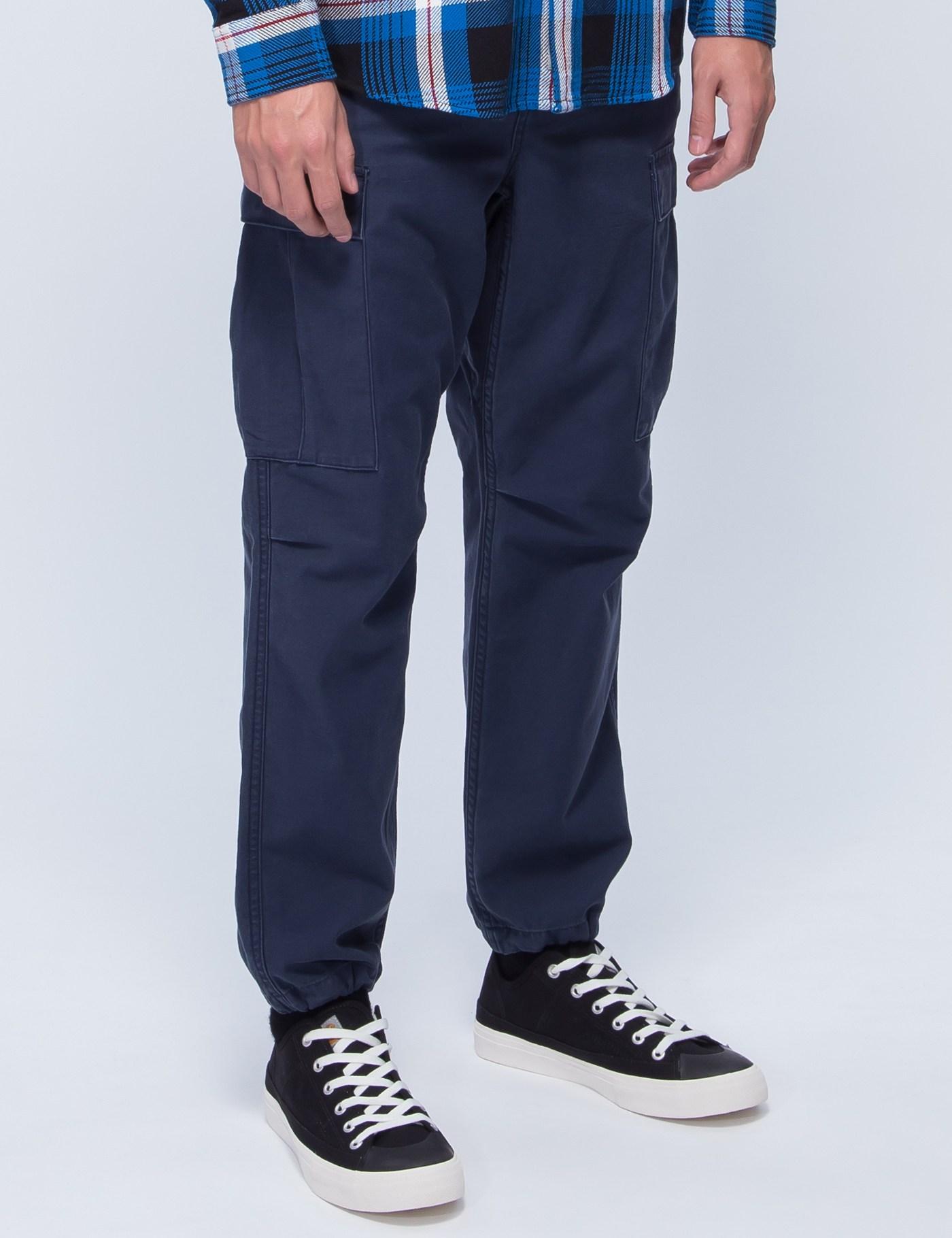 Carhartt WIP Cotton Camper Pants in Blue for Men - Lyst