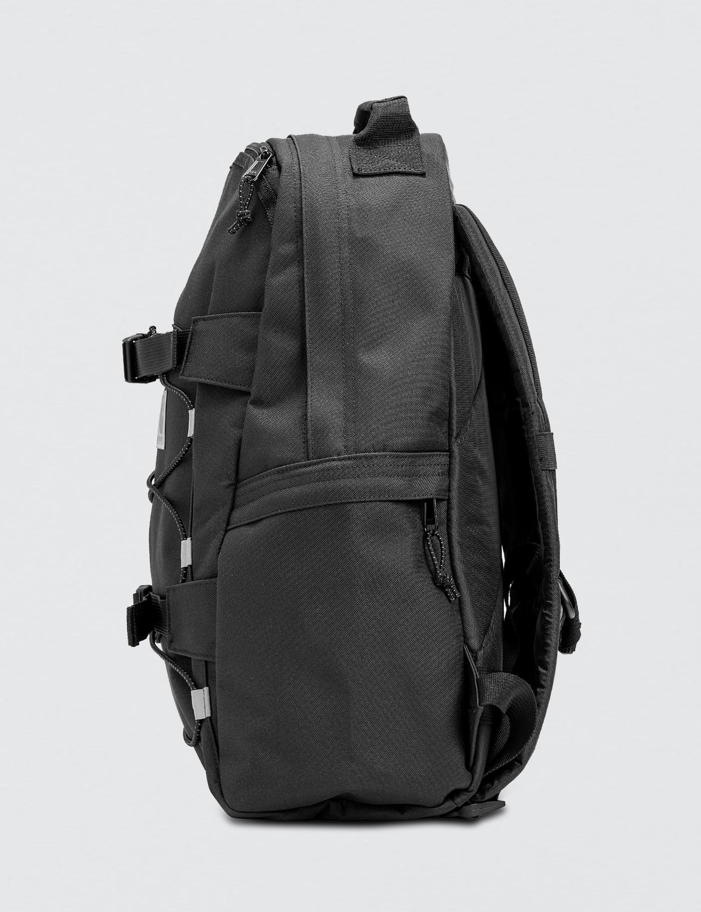 reflective kickflip backpack black