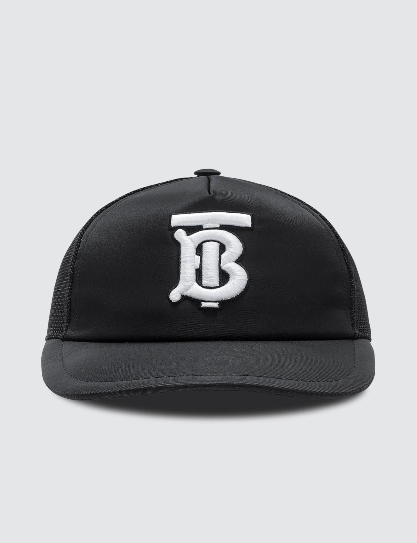 Burberry Cotton Logo Baseball Cap in Black - Save 68% | Lyst
