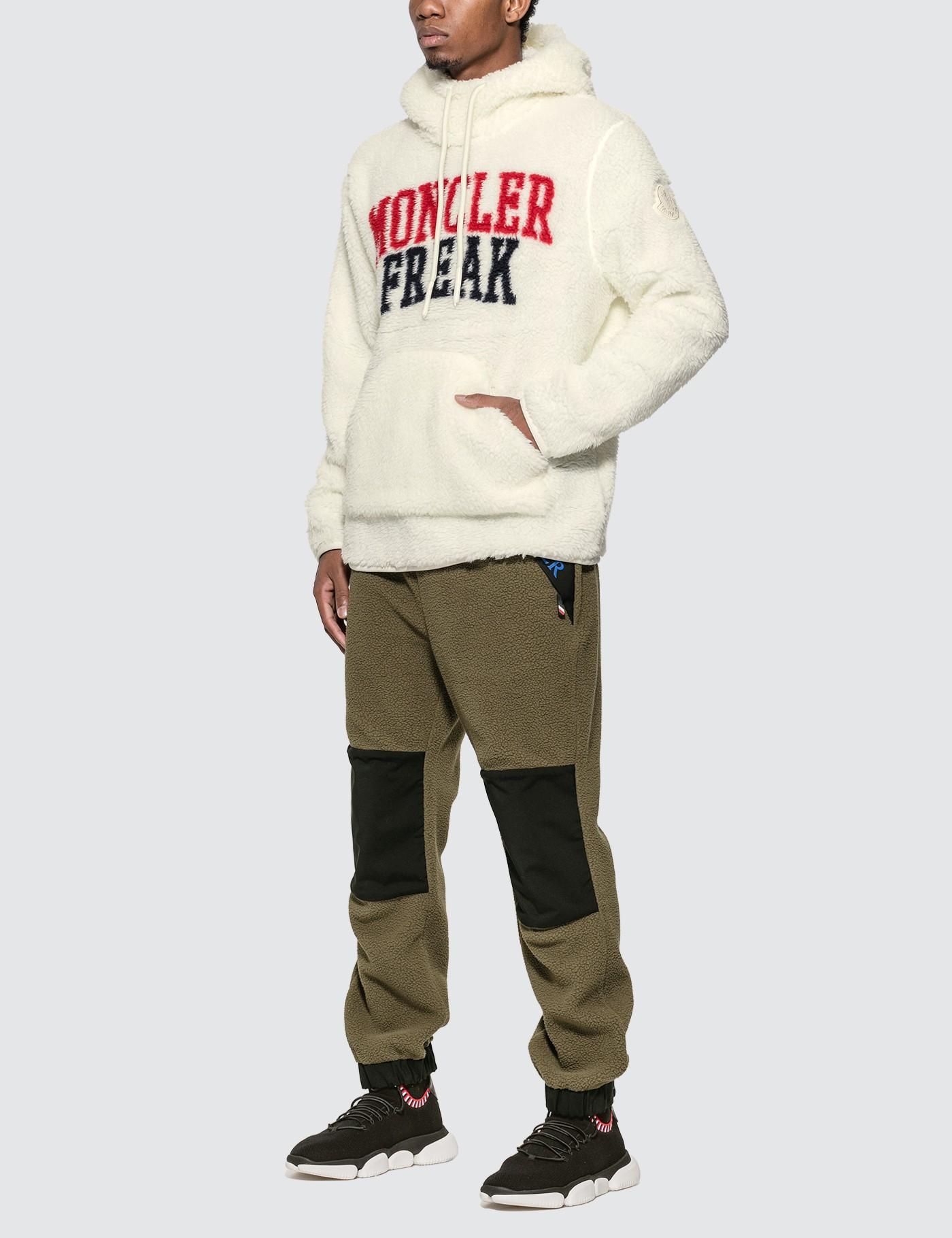 Moncler Genius 1952 Freak Hoodie in White for Men - Lyst