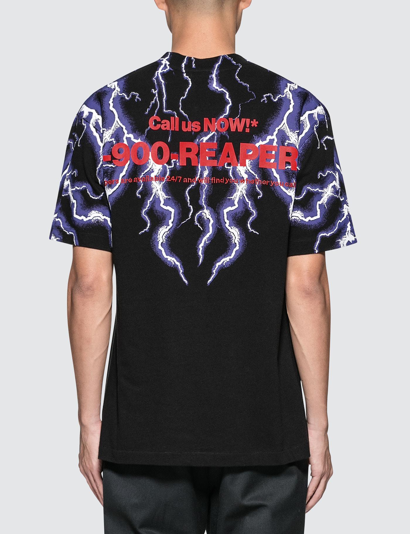 Alexander Wang Cotton Lightning Collage T-shirt in Black for Men - Lyst
