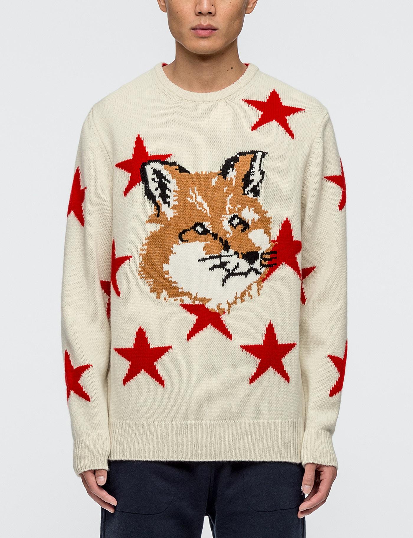 fox sweater mens