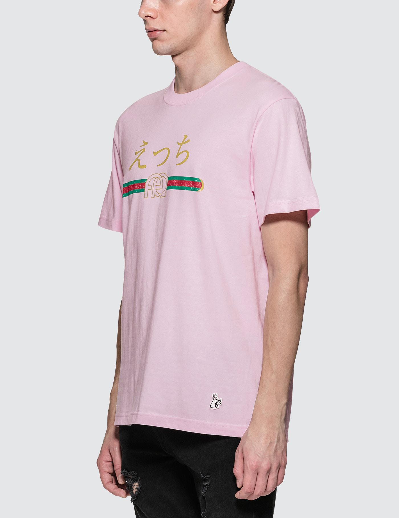 gucci pink tee