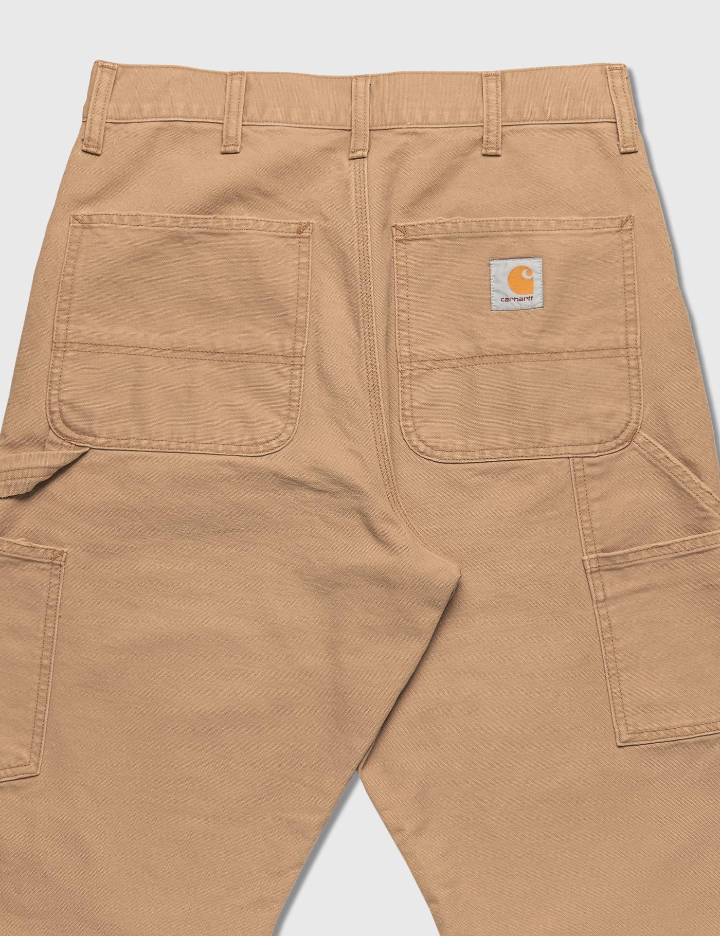 Carhartt WIP Double Knee Pants in Brown for Men | Lyst