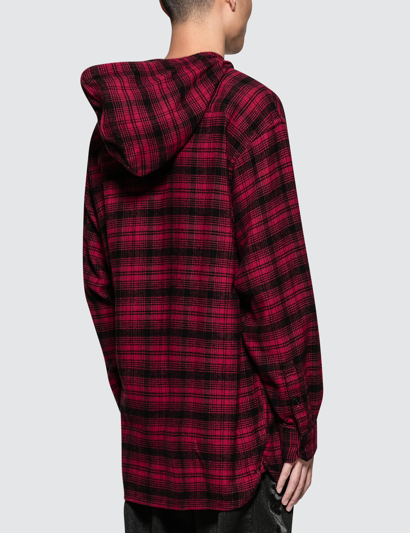 Justin Timberlake Hooded Flannel 