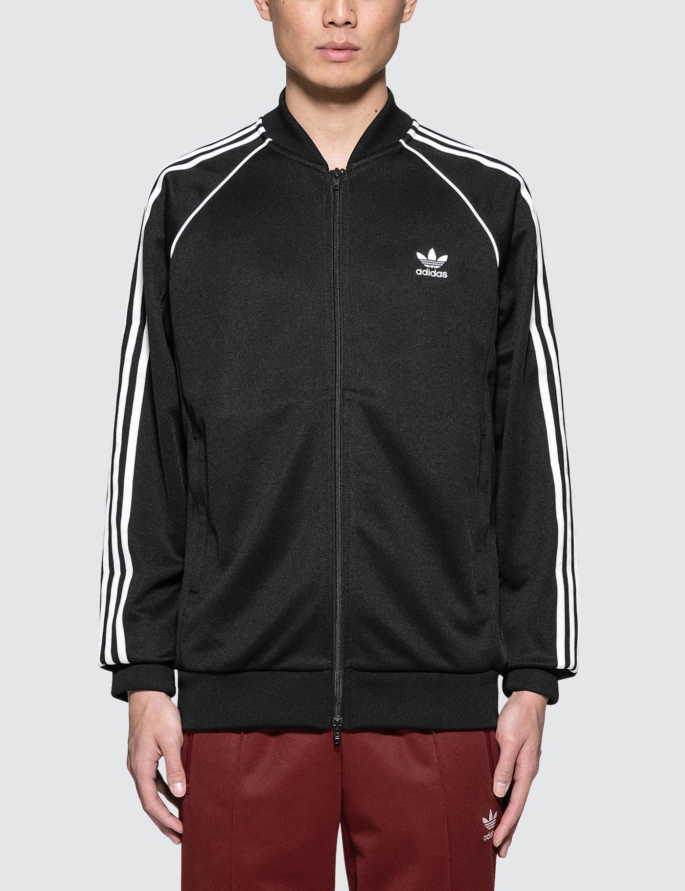 adidas Originals Synthetic Sst Track Jacket in Black for ...
