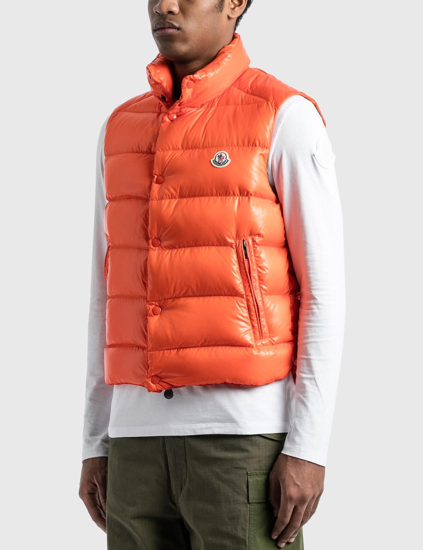 moncler vest orange