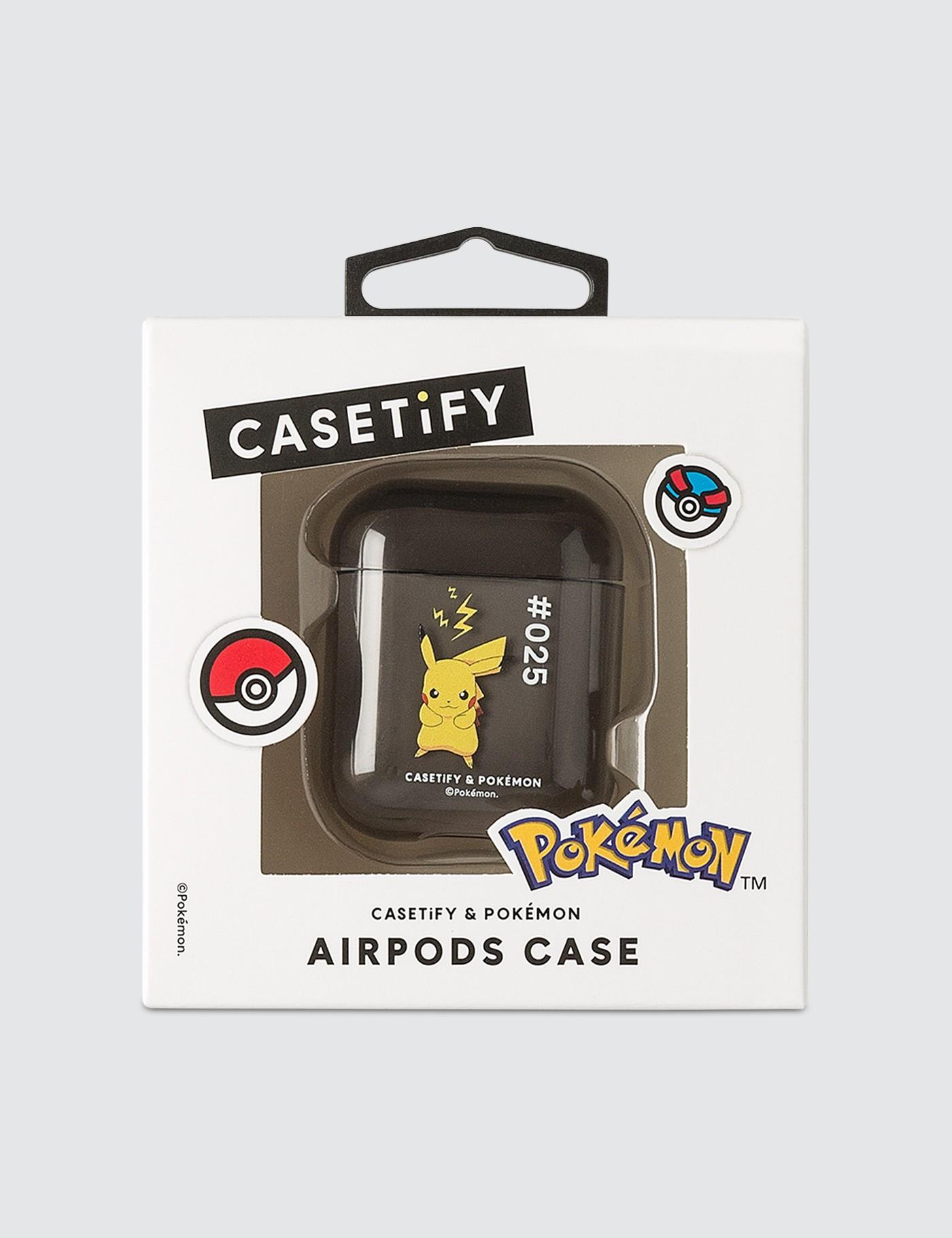 Casetify Airpods Case Cover Pikachu 025 Black Lyst Casetify Airpods Case Cover Pikachu 025 Black Lyst