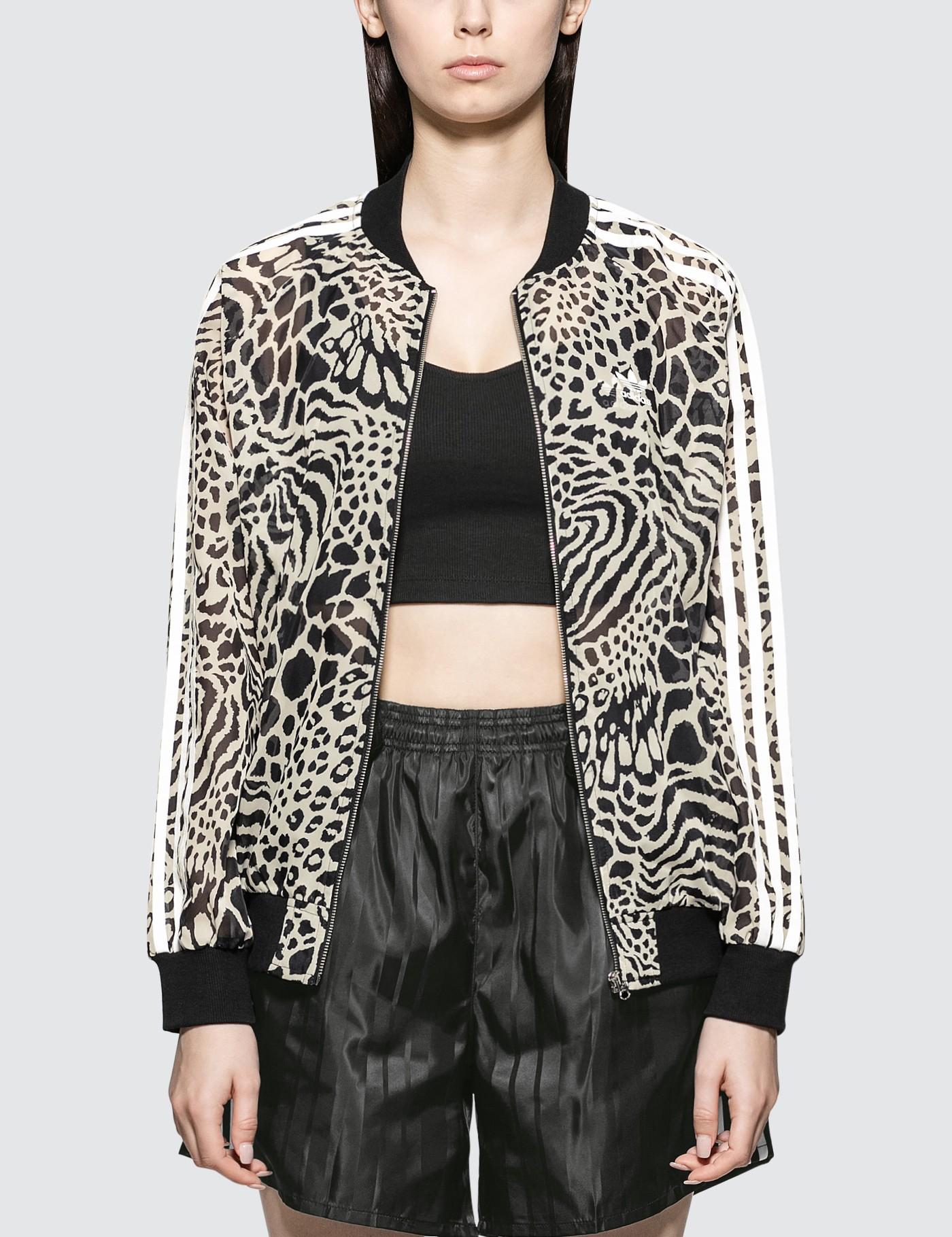 leopard print adidas women