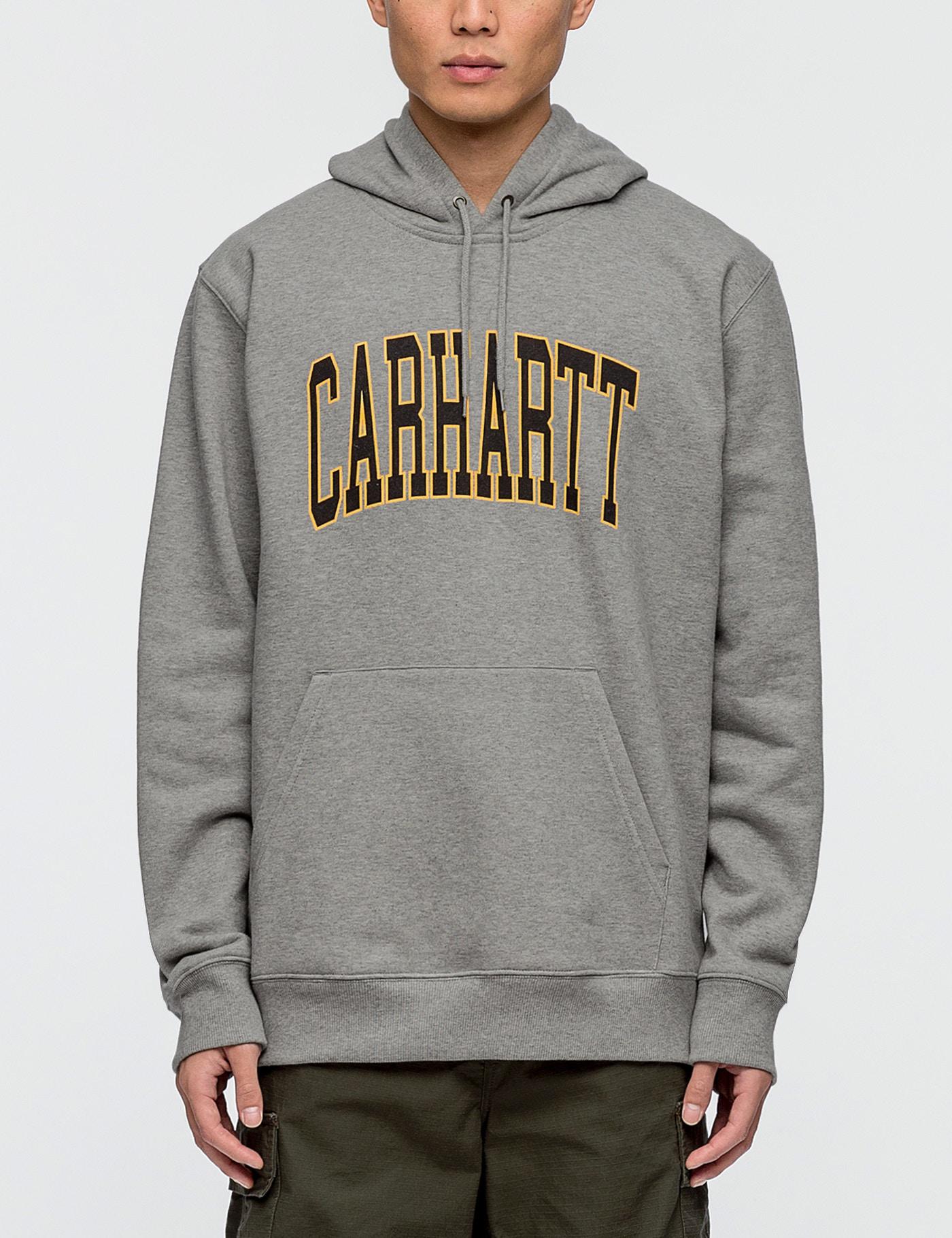 Carhartt WIP Cotton Division Hoodie in Grey Heather (Gray) for Men - Lyst