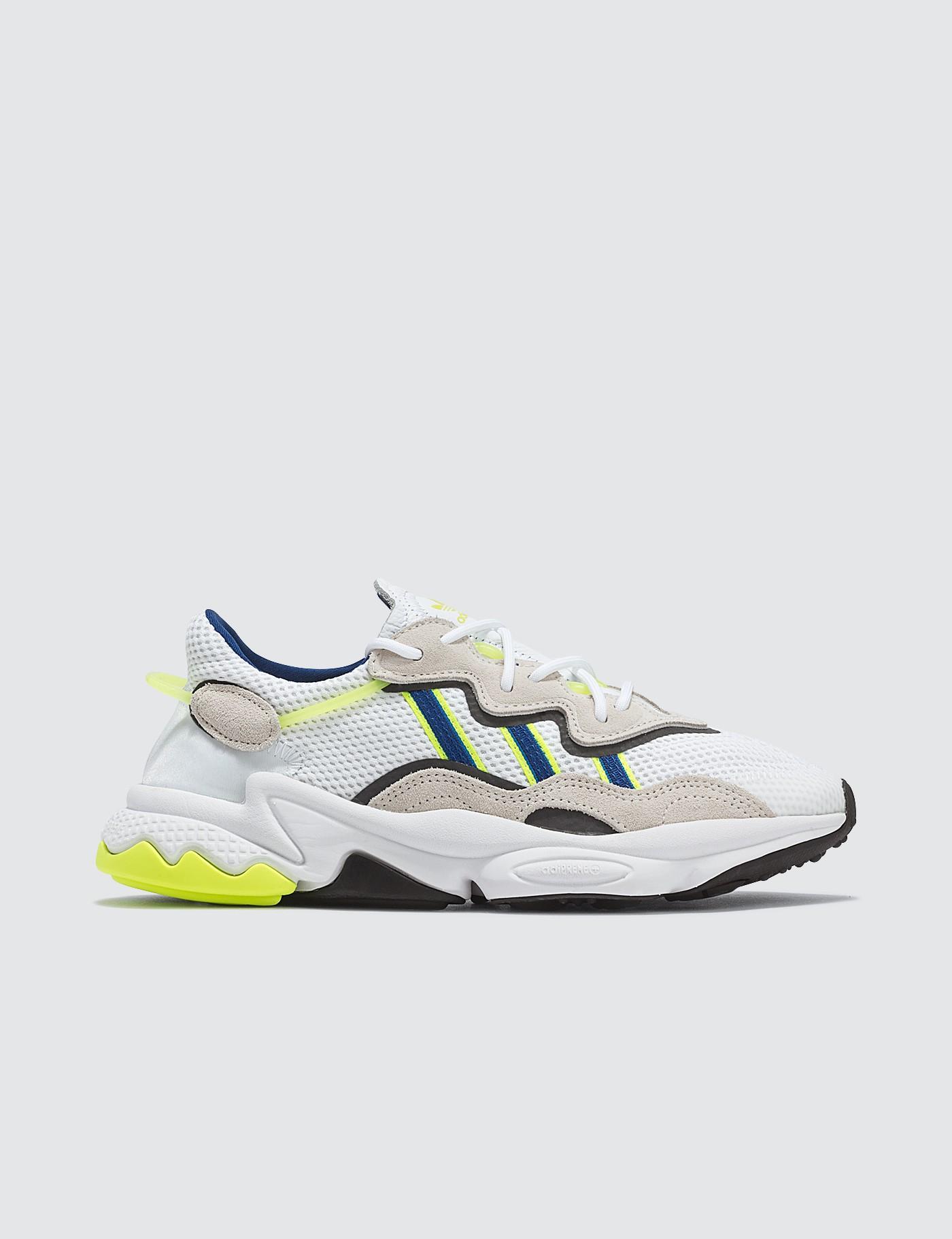 adidas Originals Suede Ozweego in White - Lyst
