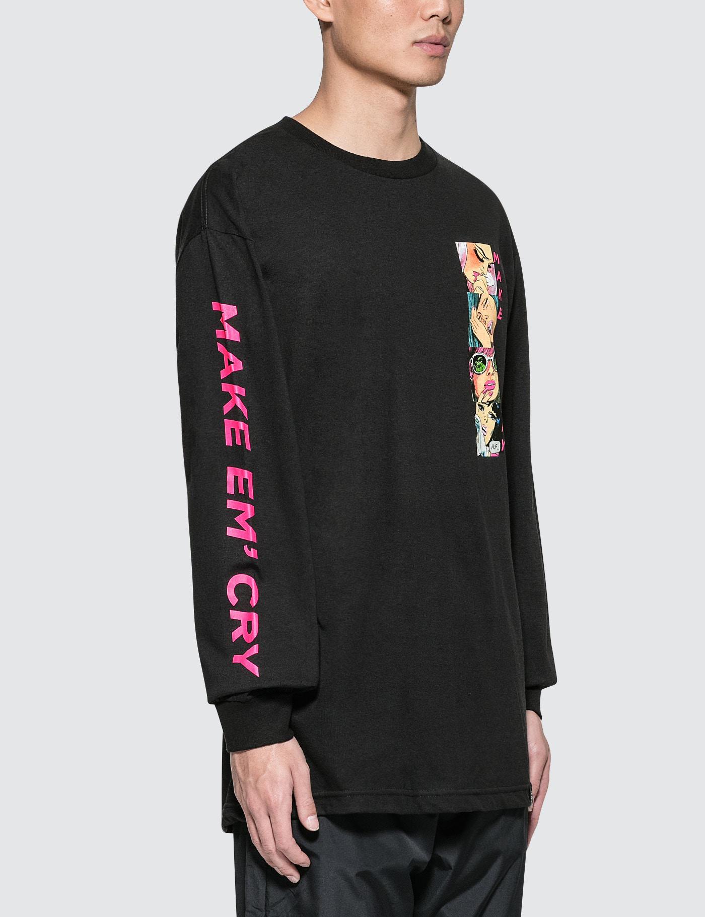 huf make em cry moletom com capuz