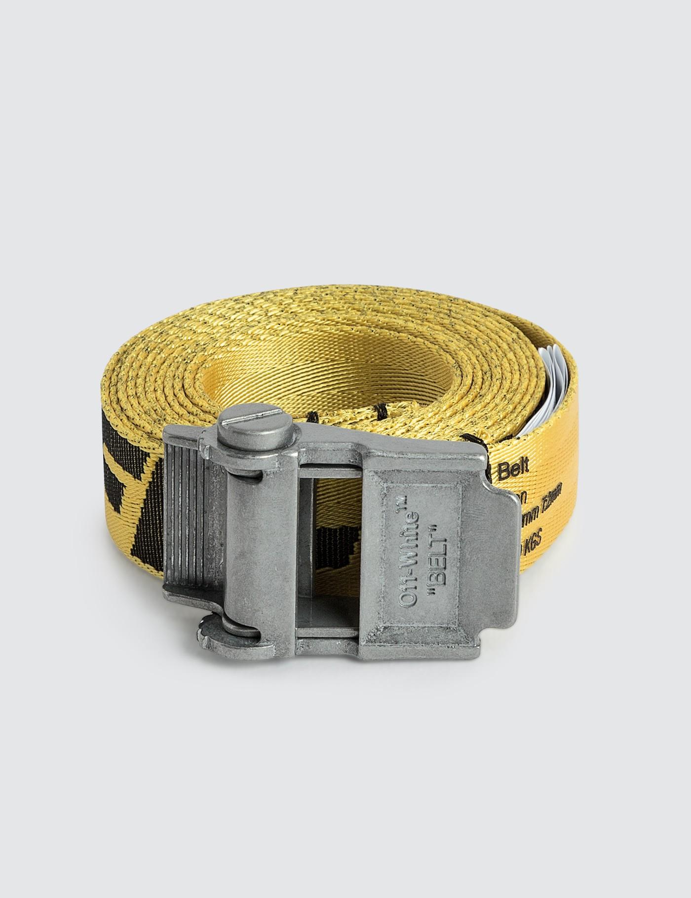 Off-White c/o Virgil Abloh Synthetic Mini 2.0 Industrial Belt in Yellow for Men - Lyst