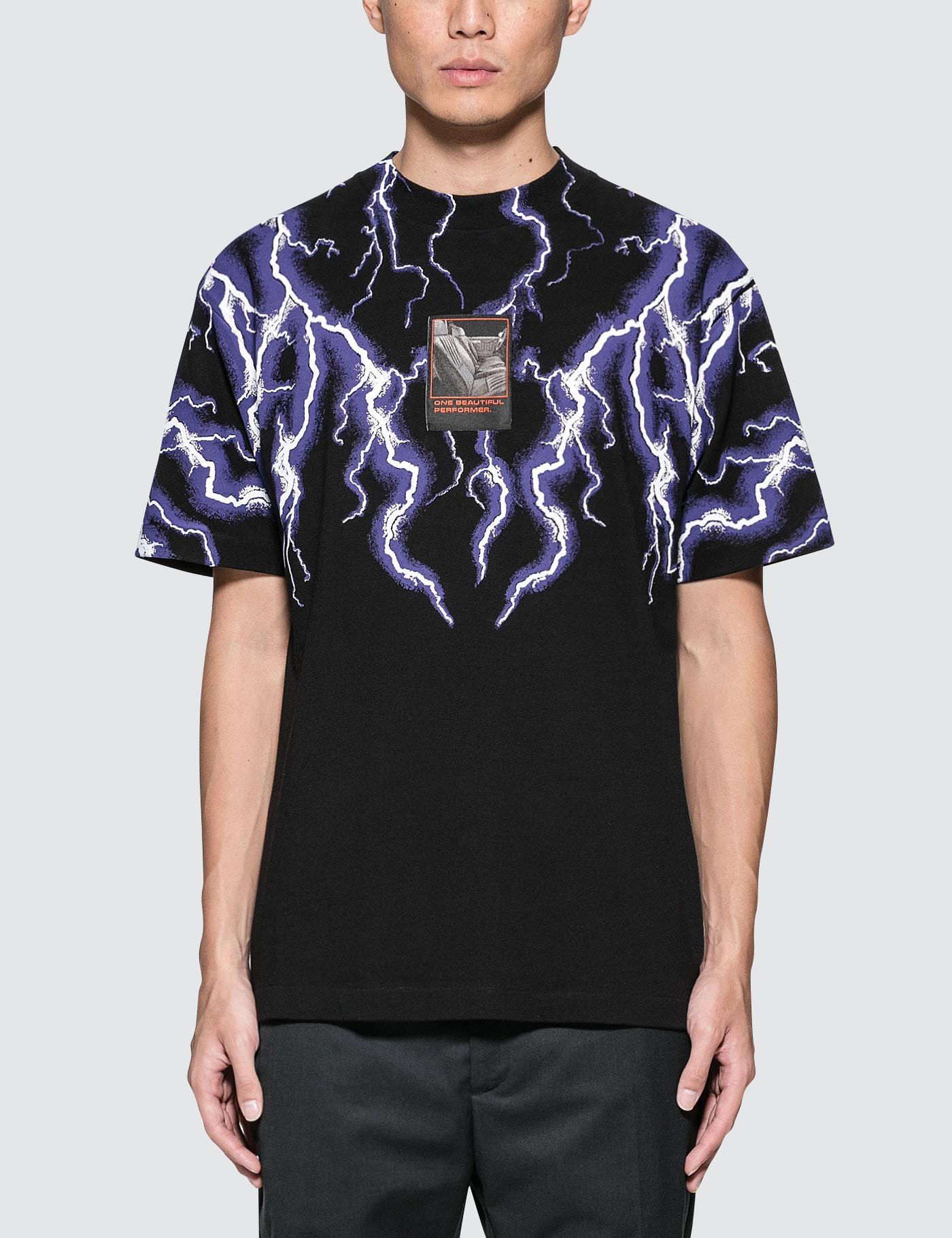 Alexander Wang Cotton Lightning Collage T-shirt in Black for Men | Lyst