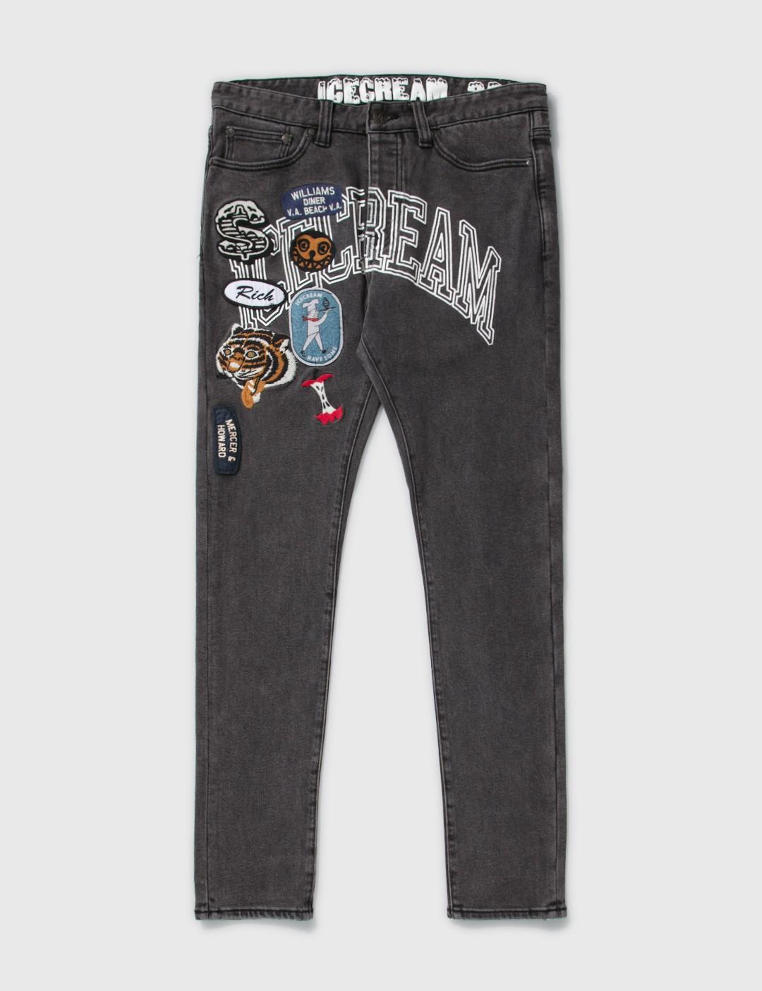 ICECREAM Stacks Jeans in Gray for Men | Lyst