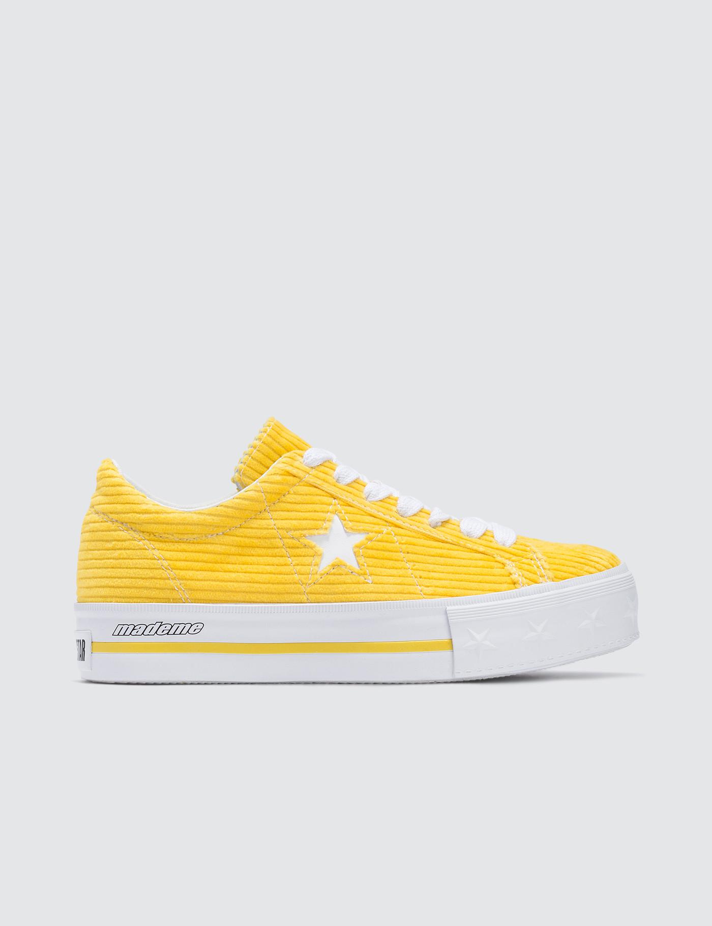 mustard converse platform