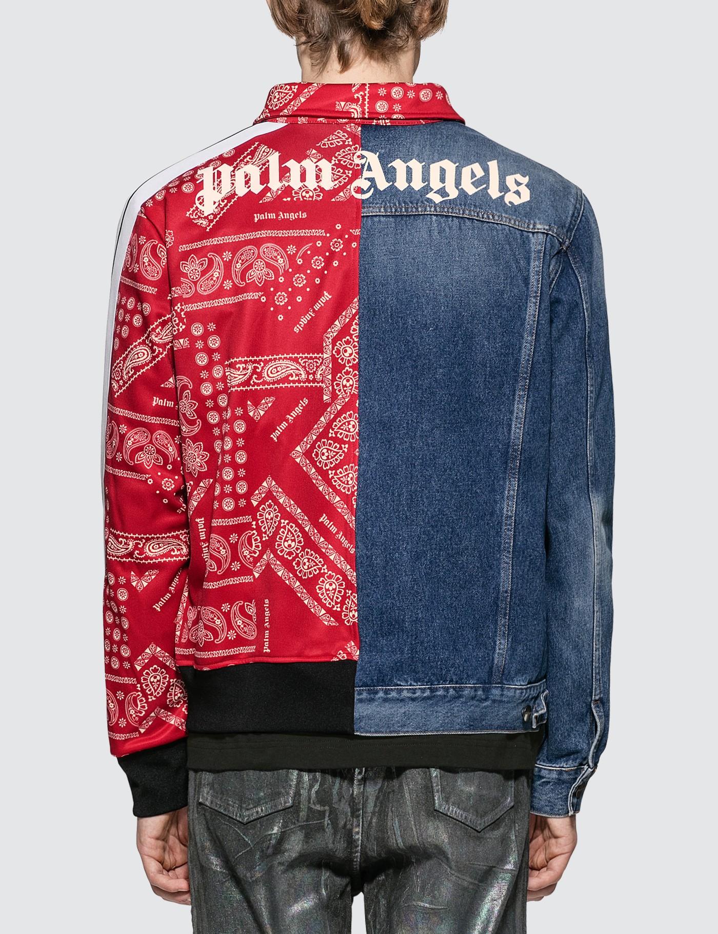 Palm Angels Track Jacket Bandana Hot 