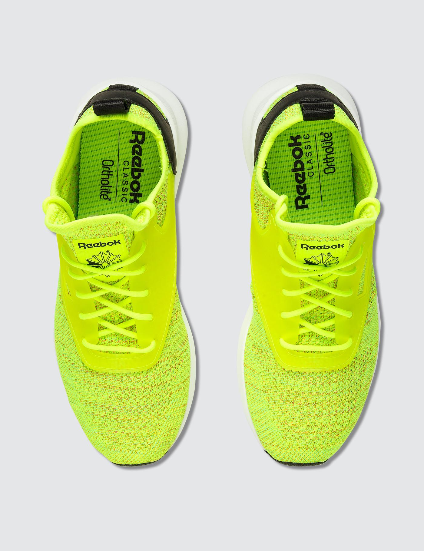 reebok zoku multicolor womens yellow