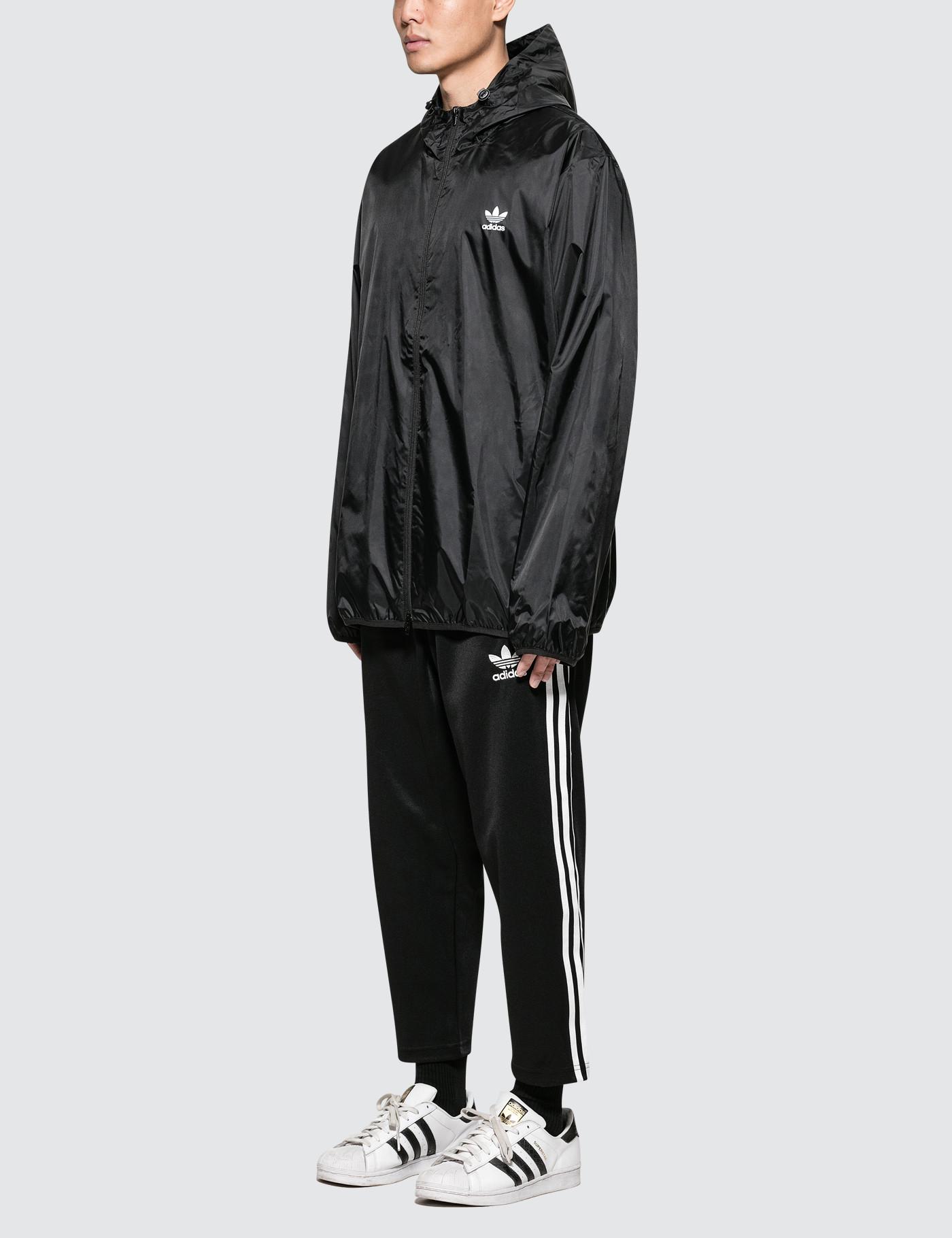 adidas Originals Cotton Ac 7/8 Pants in Black for Men - Lyst