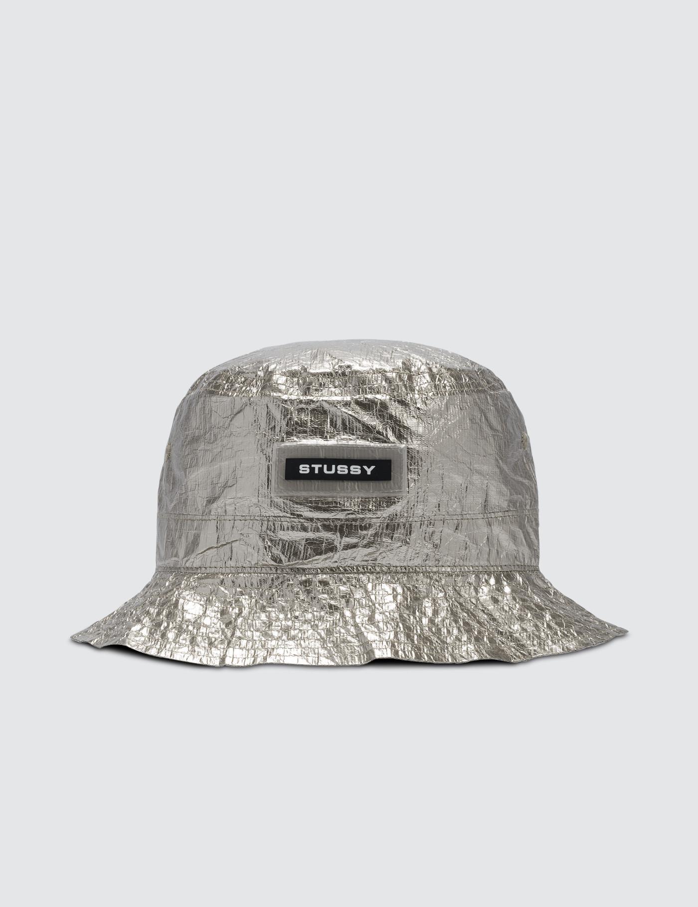 silver sun hat