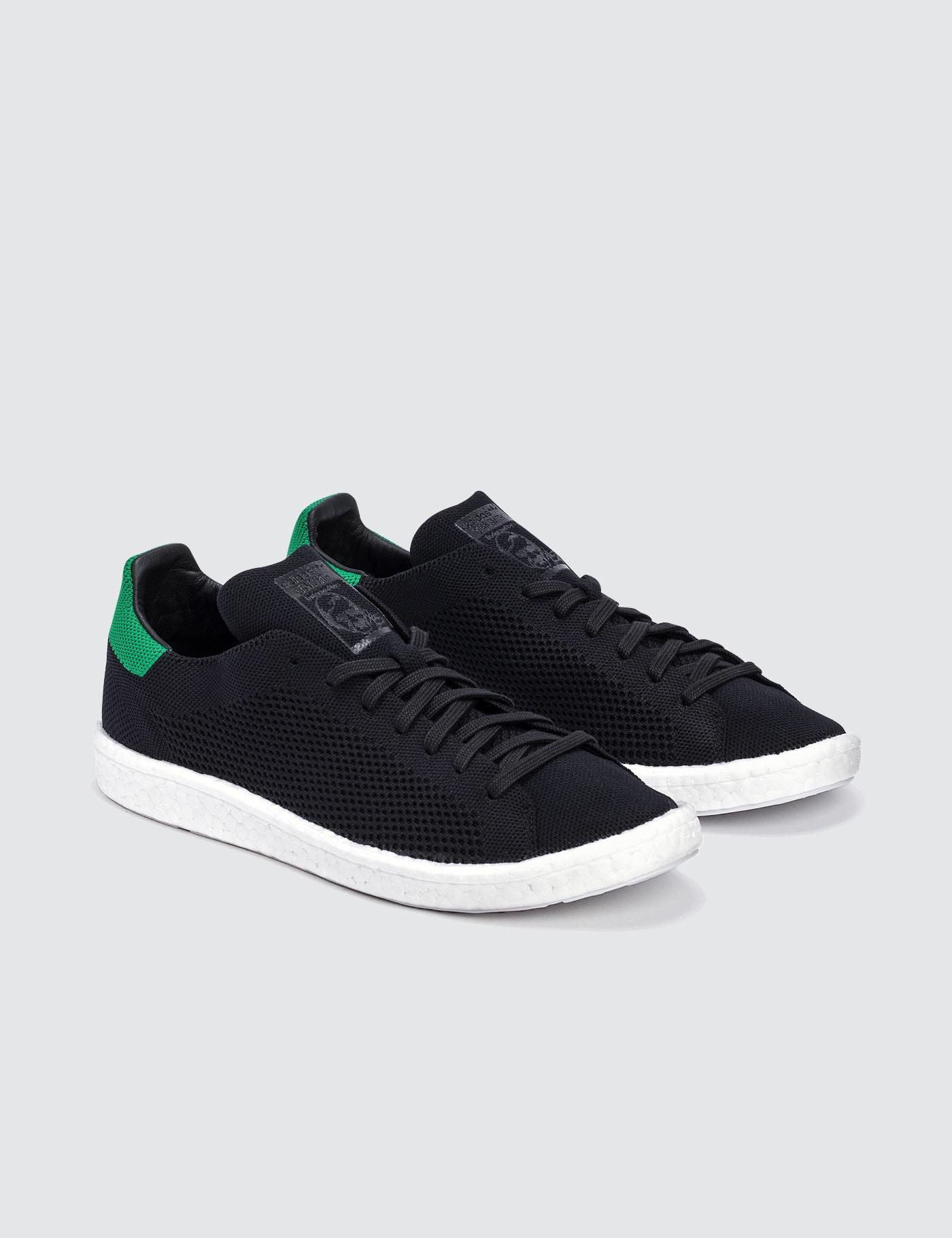 stan smith boost primeknit black