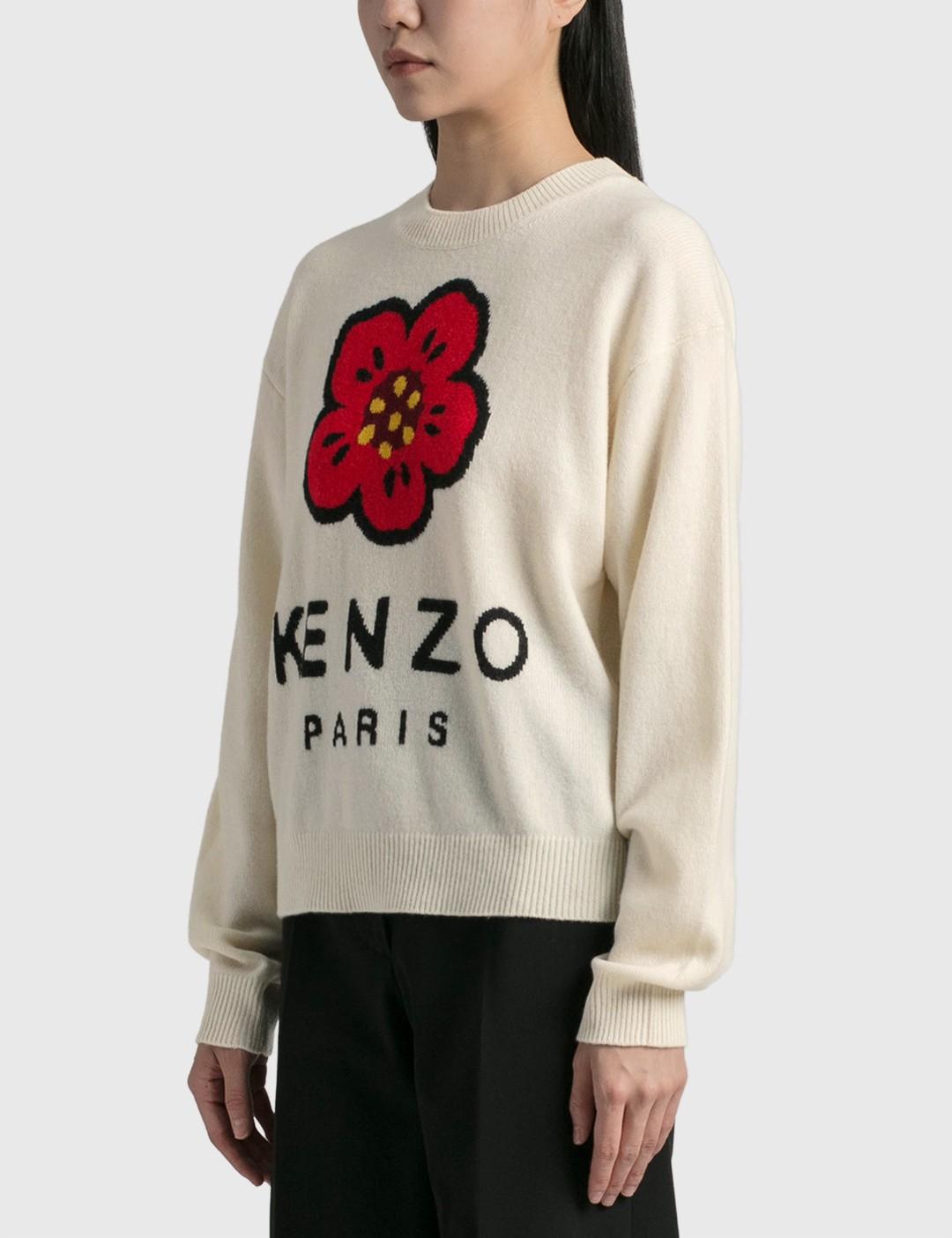 超ポイントバック祭】 KENZO ウールニット Chest Kenzo boke Jumper